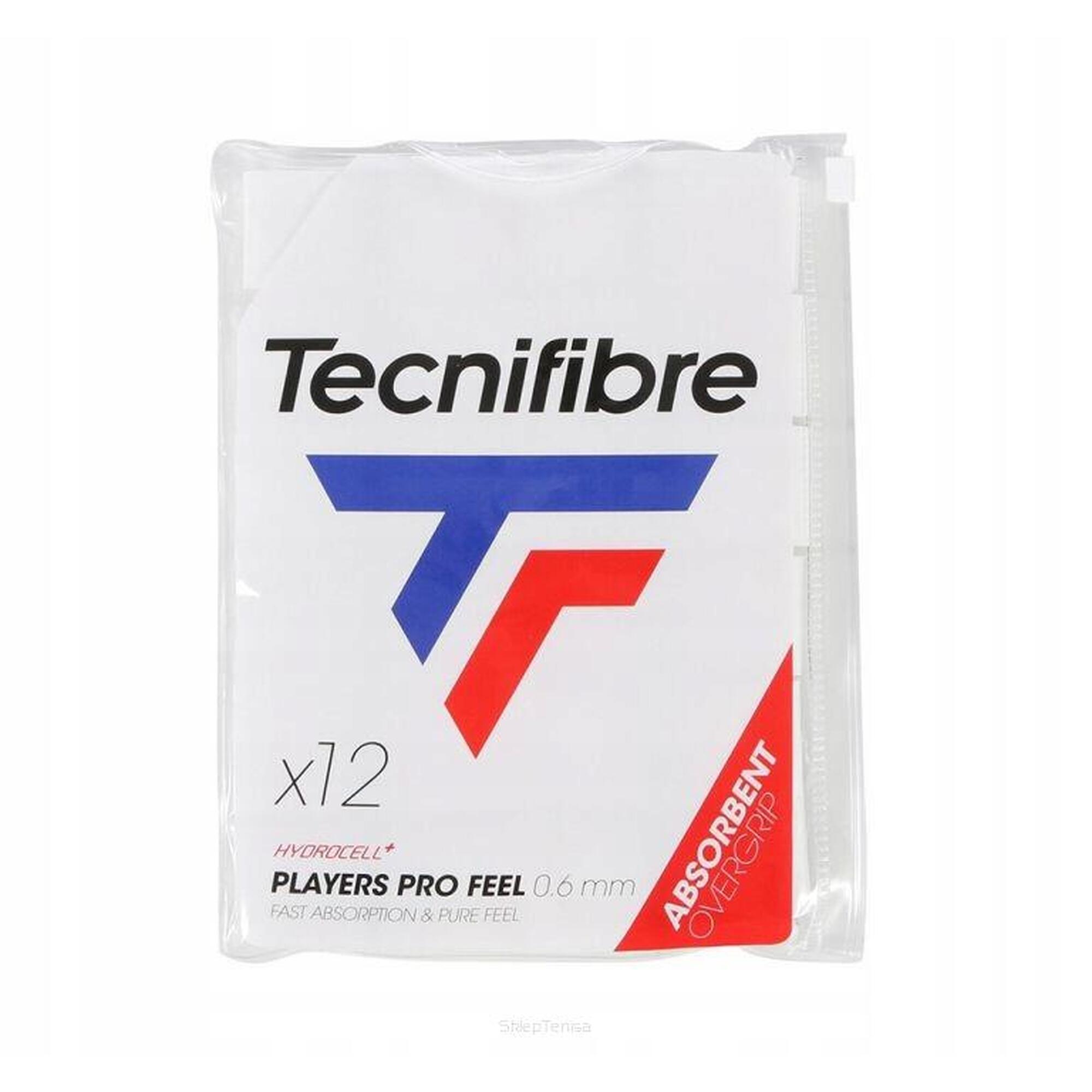 Owijka wierzchnia Tecnifibre Pro Players 12P biała