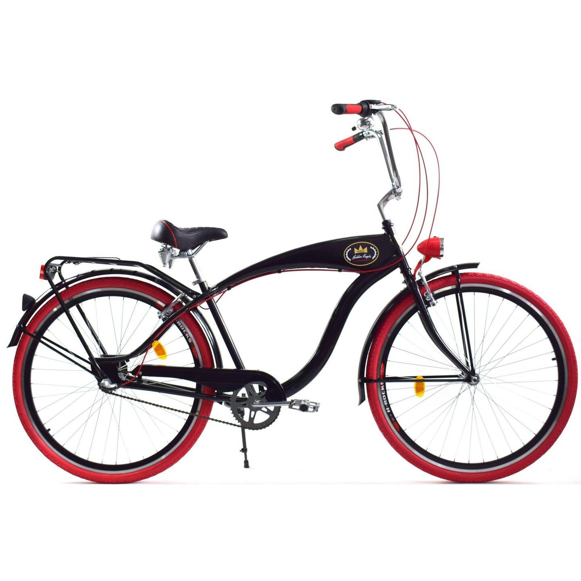 Rower Cruiser Miejski MęskiDallas Bike 28" 3spd GE