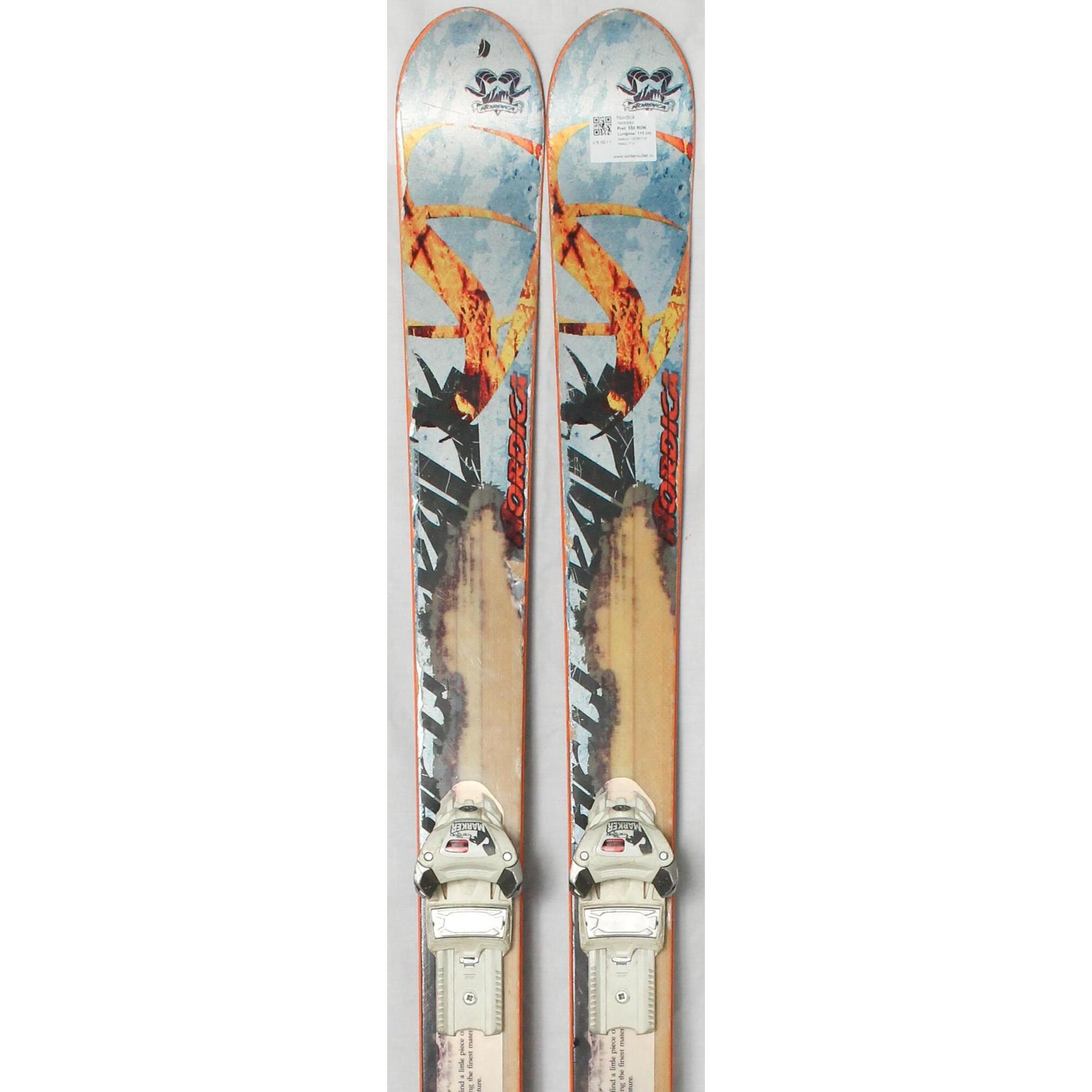 Second Life- Narty NORDICA Hell Back, 178 cm- Stan zadowalający