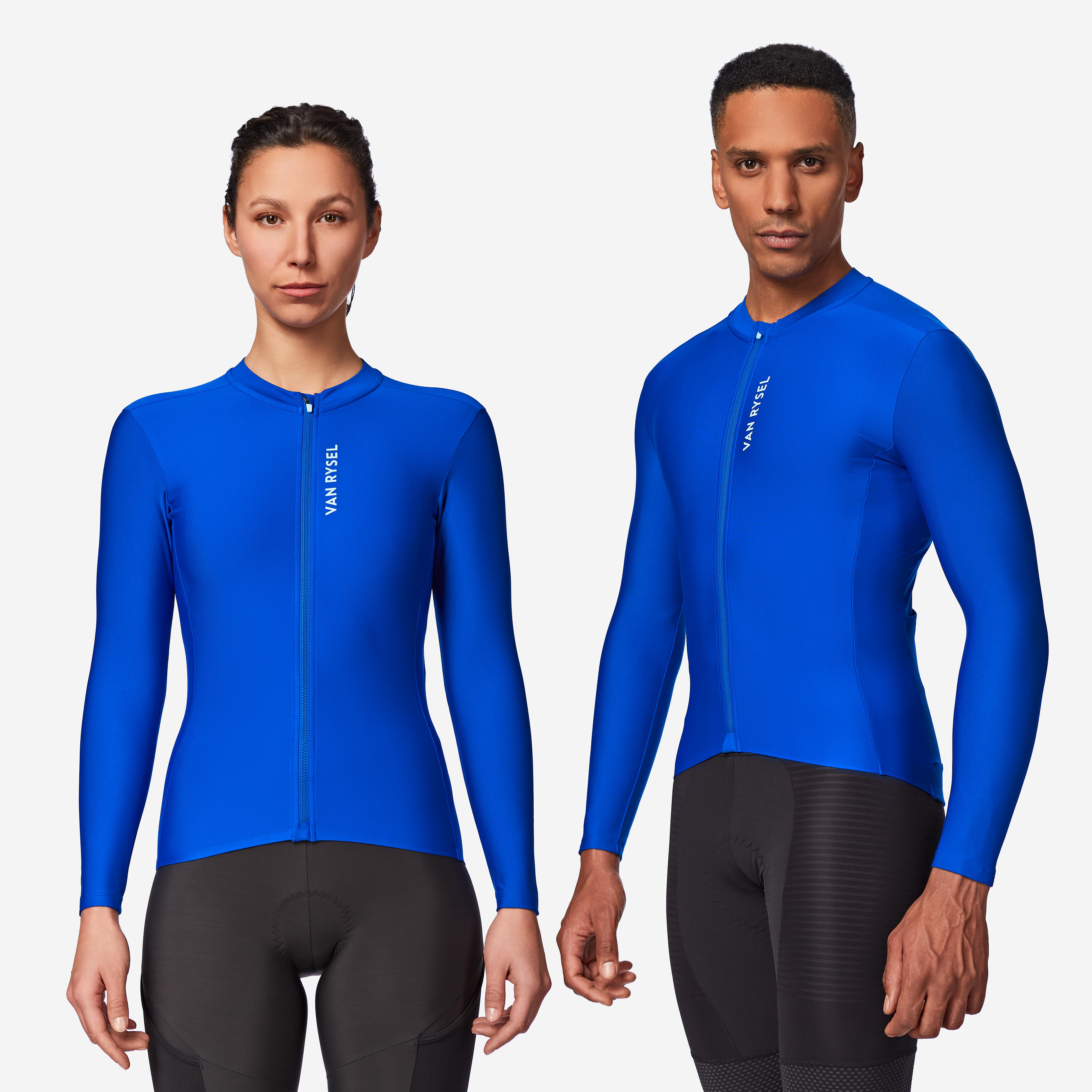 Koszulka rowerowa szosowa Van Rysel Racer 2 długi rękaw