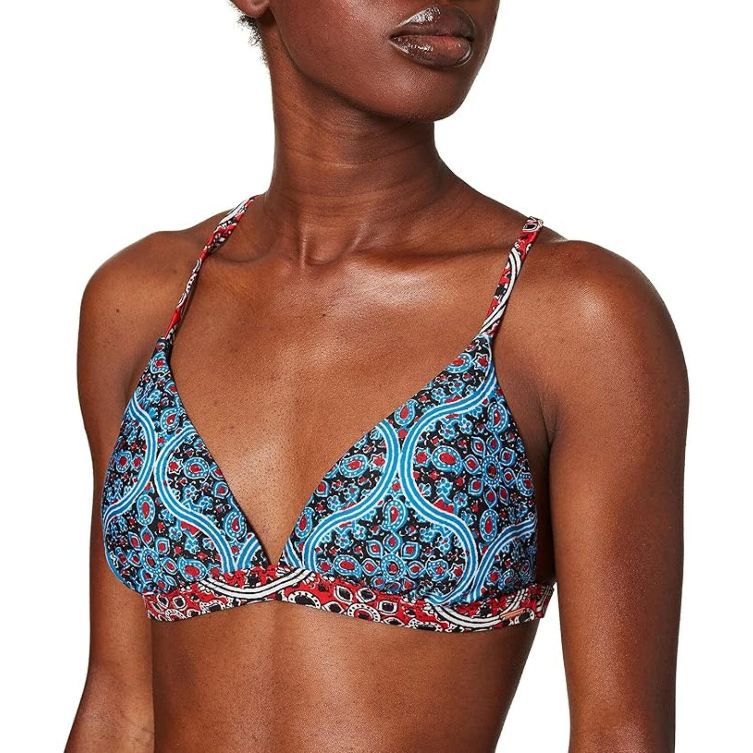 Góra od bikini damska Superdry Boho T Back Tri Bikini Top