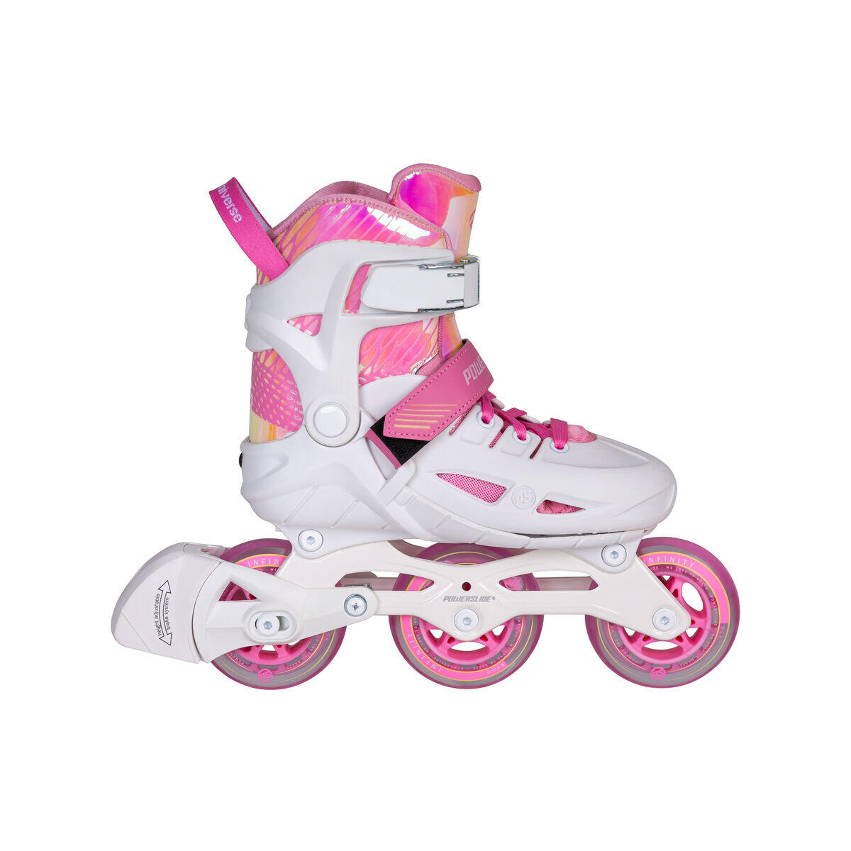 Rolki Dziecięce Powerslide Kids Universe Pink