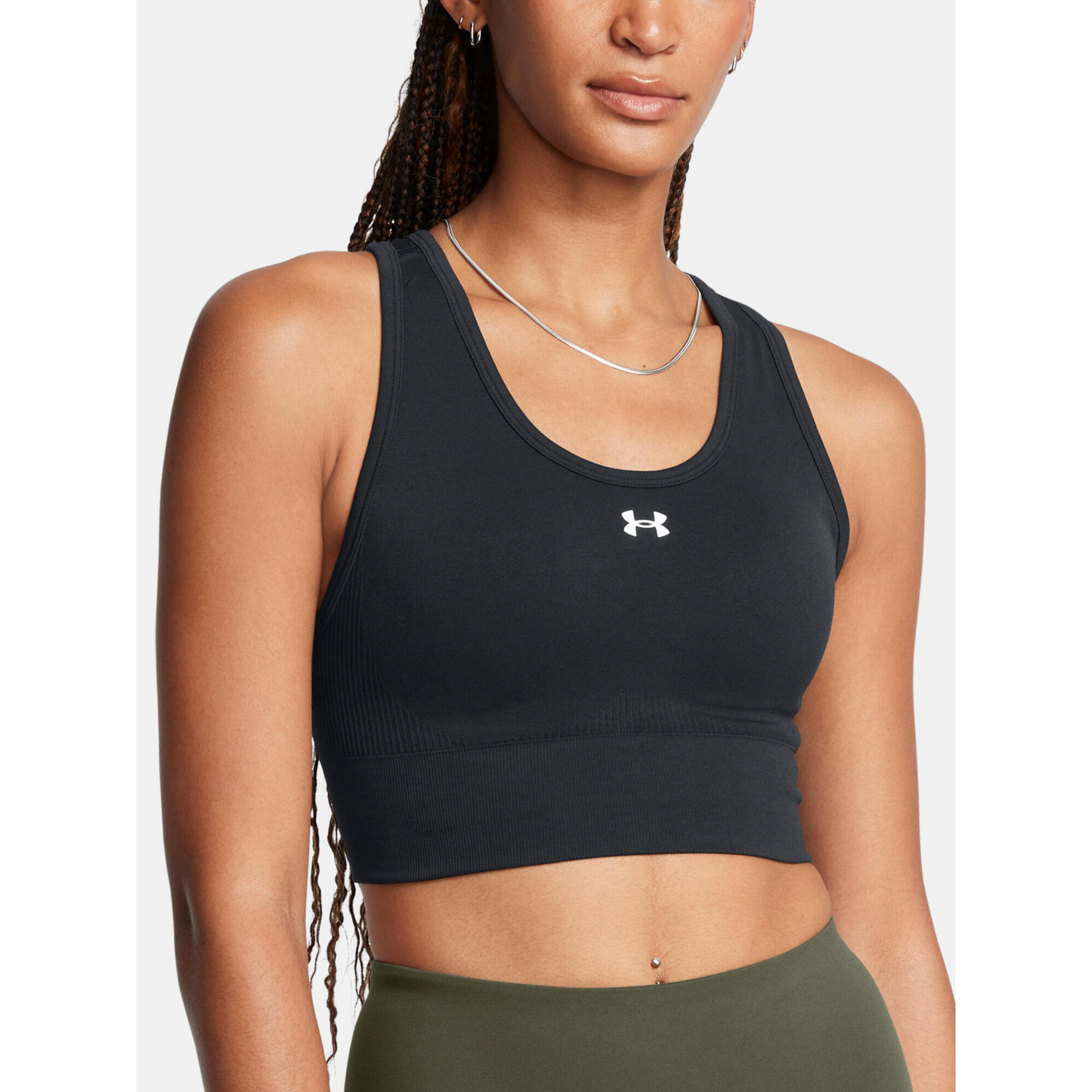 Biustonosz treningowy Under Armour Vanish Seamless Mid Branded