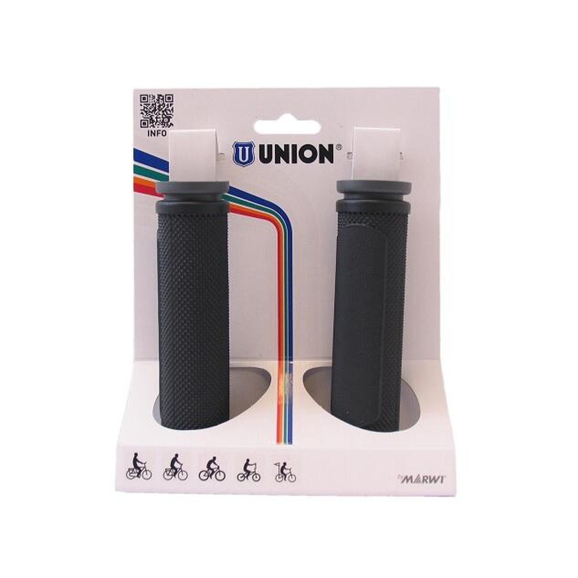 Zestaw Uchwytów Czarny - 2-Komponentowy - 128Mm Z Krawędzią Tnącą