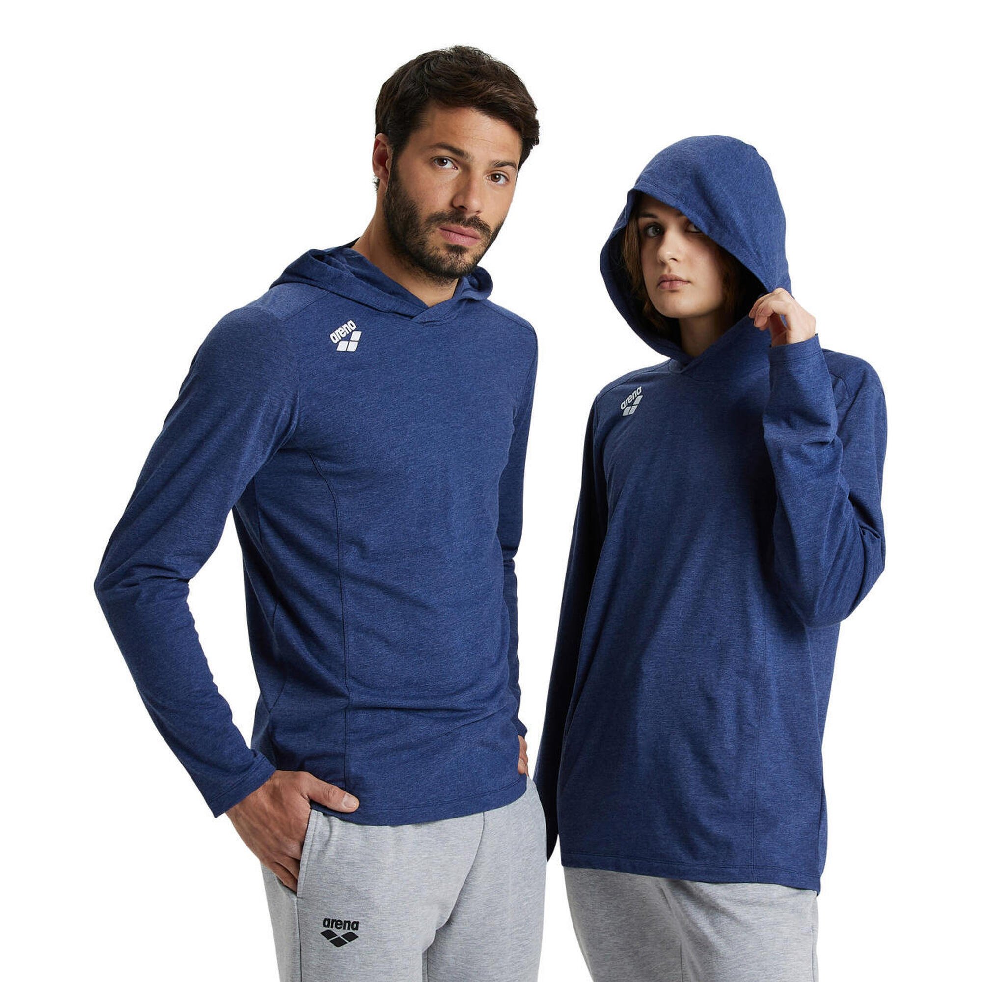 Bluza Arena Team Long Sleeve T-Shirt Panel z kapturem