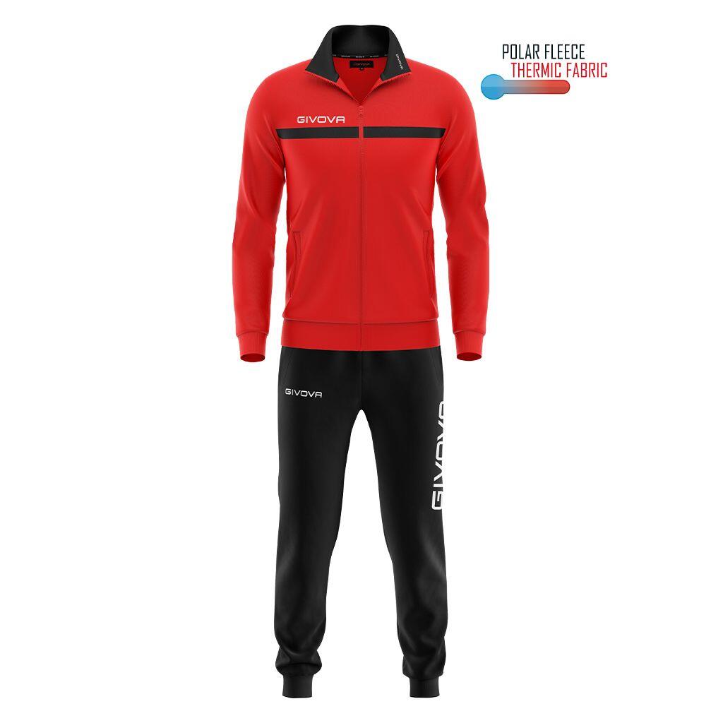 Givova Tuta One Full Zip Polarfleece 2XS - Chłopiec