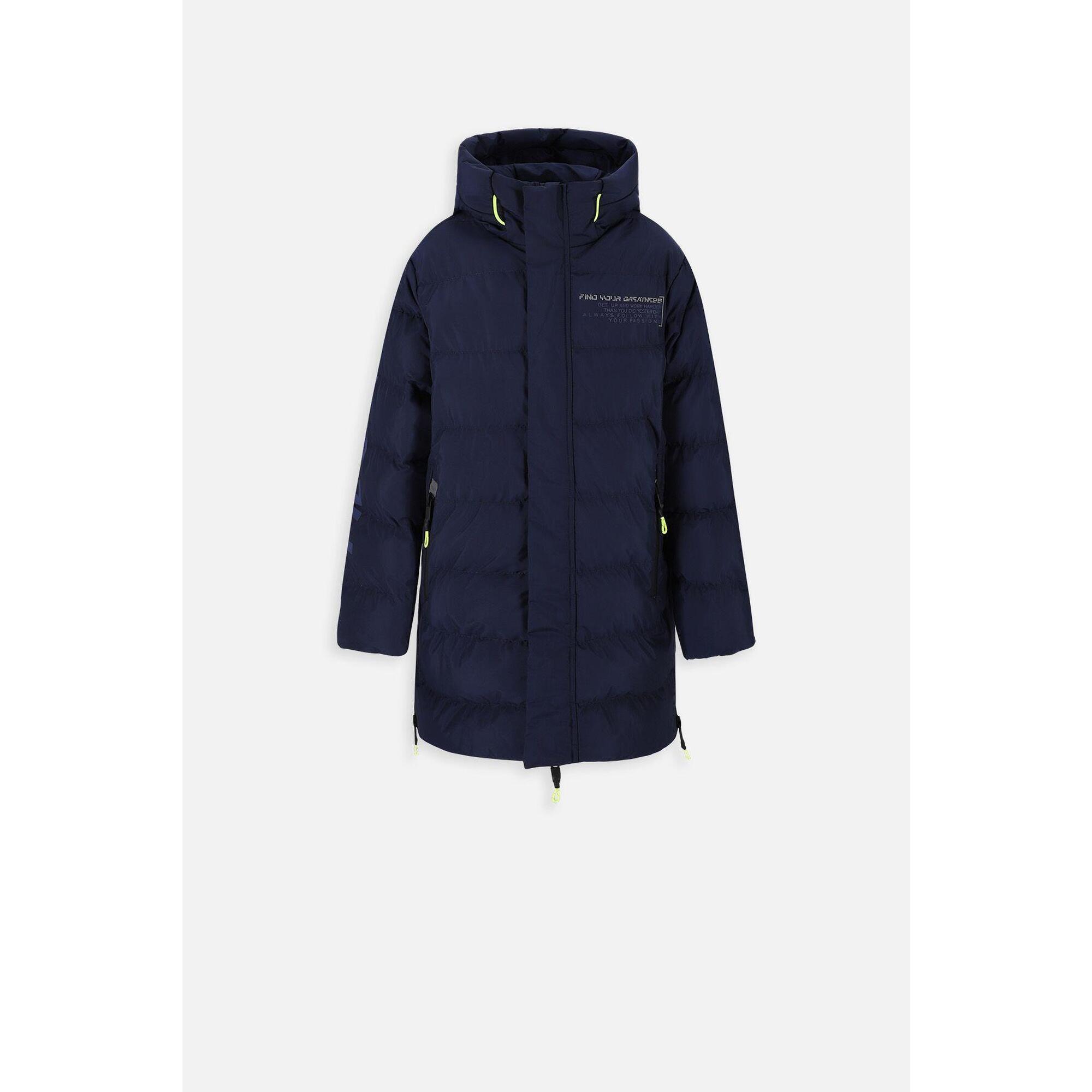 Kurtka zimowa turystyczna dziewczęca Lemon Explore ZL3 z kapturem