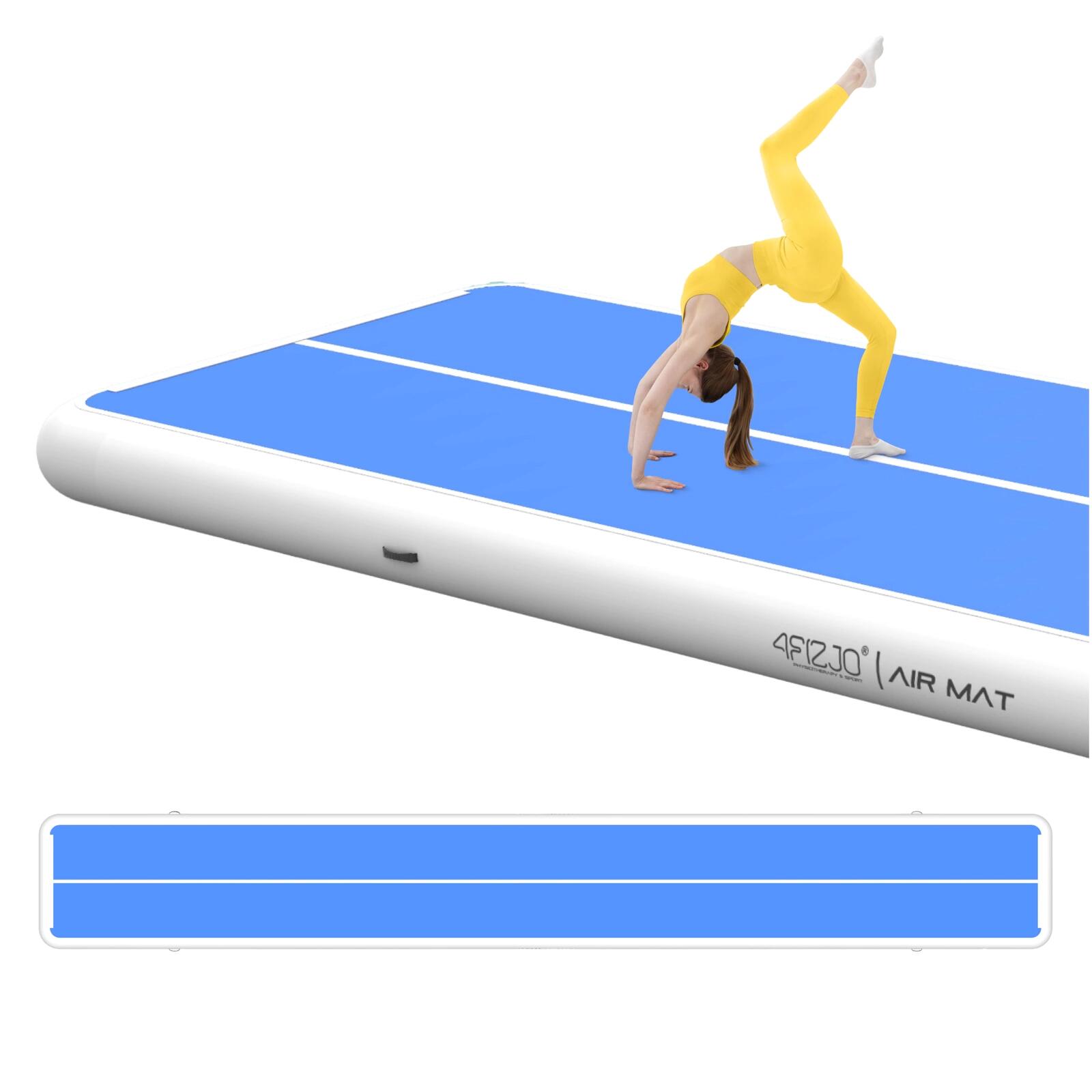 Ścieżka akrobatyczna gimnastyczna z pompką uniwersalna 4FIZJO AIR MAT PRO 15 m