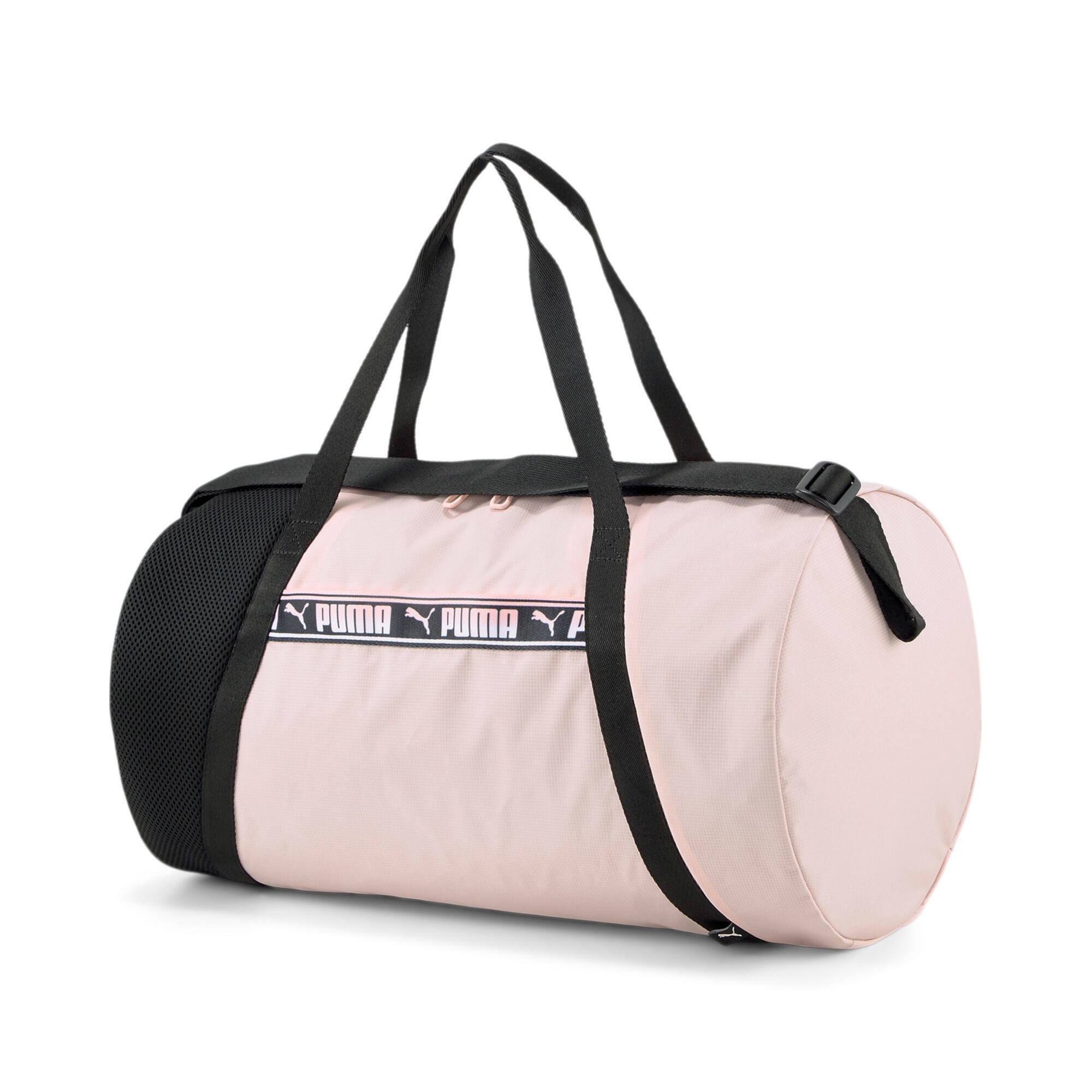 Sportowa torba PUMA Essentials Barrel 25L w różowym pyłku