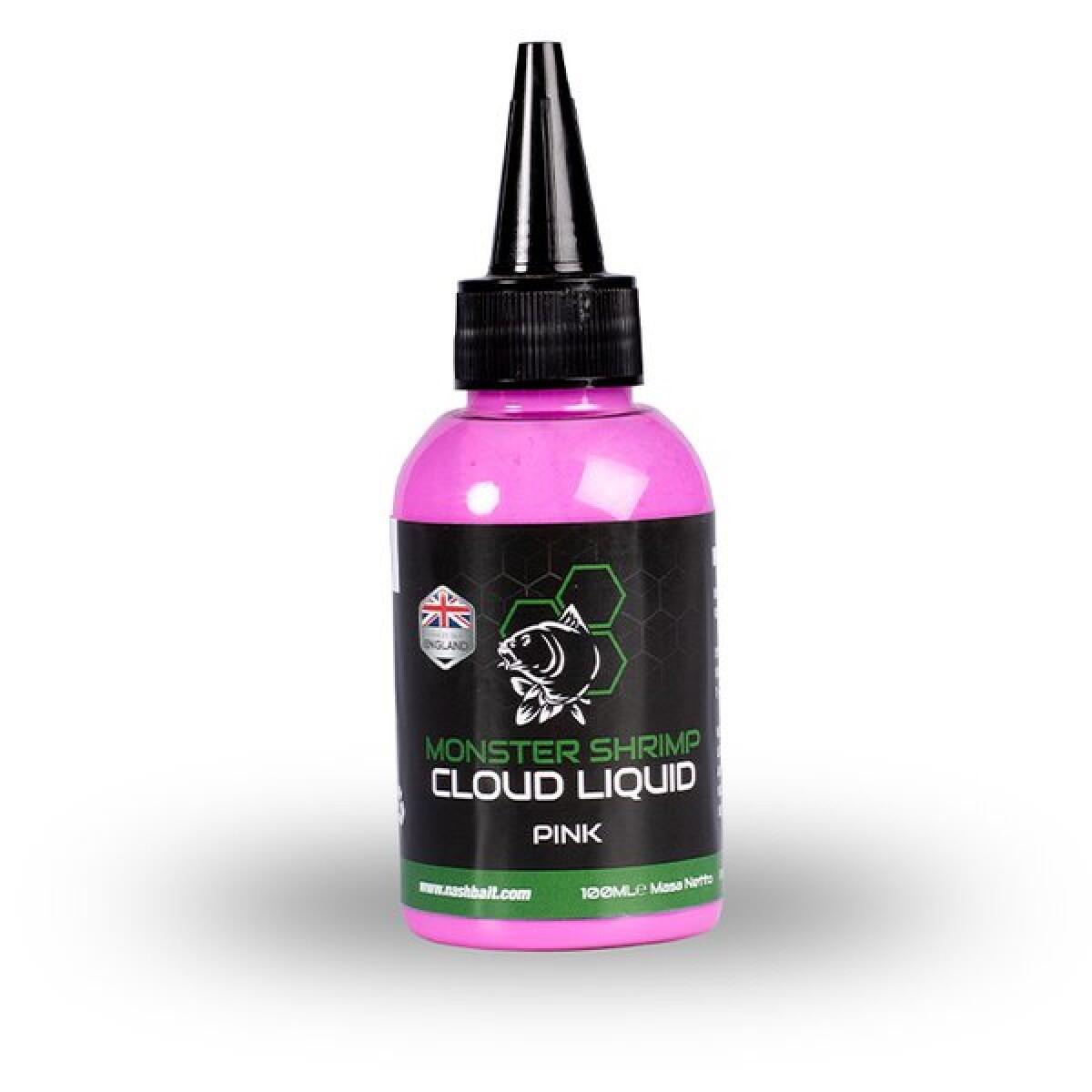 Liquid Zalewa Dodatek Zanętowy Nash Monster Shrimp Cloud Pink 100 Ml
