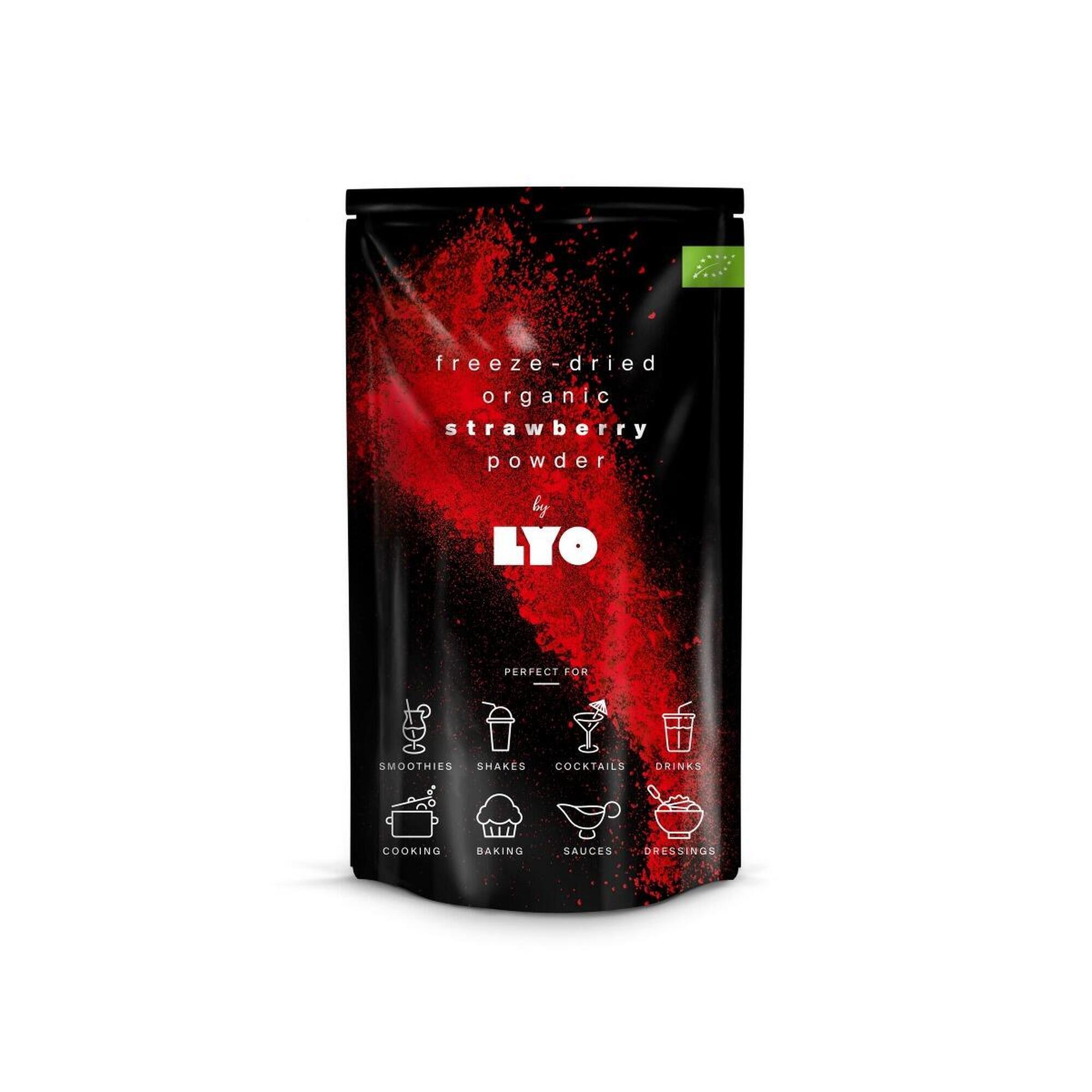 Owoce liofilizowane Lyo powders truskawka