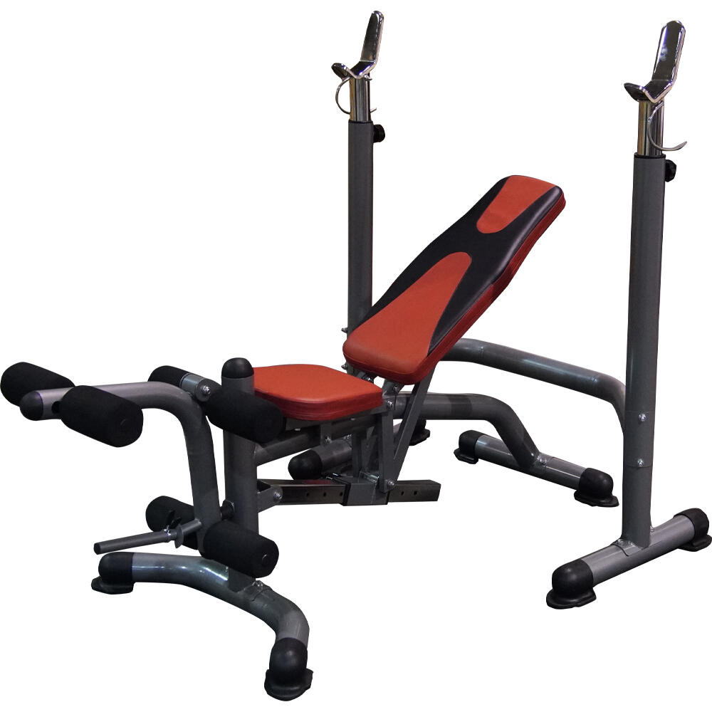 Wielofunkcyjna ławka treningowa z uchwytami pod sztangę CFA-199