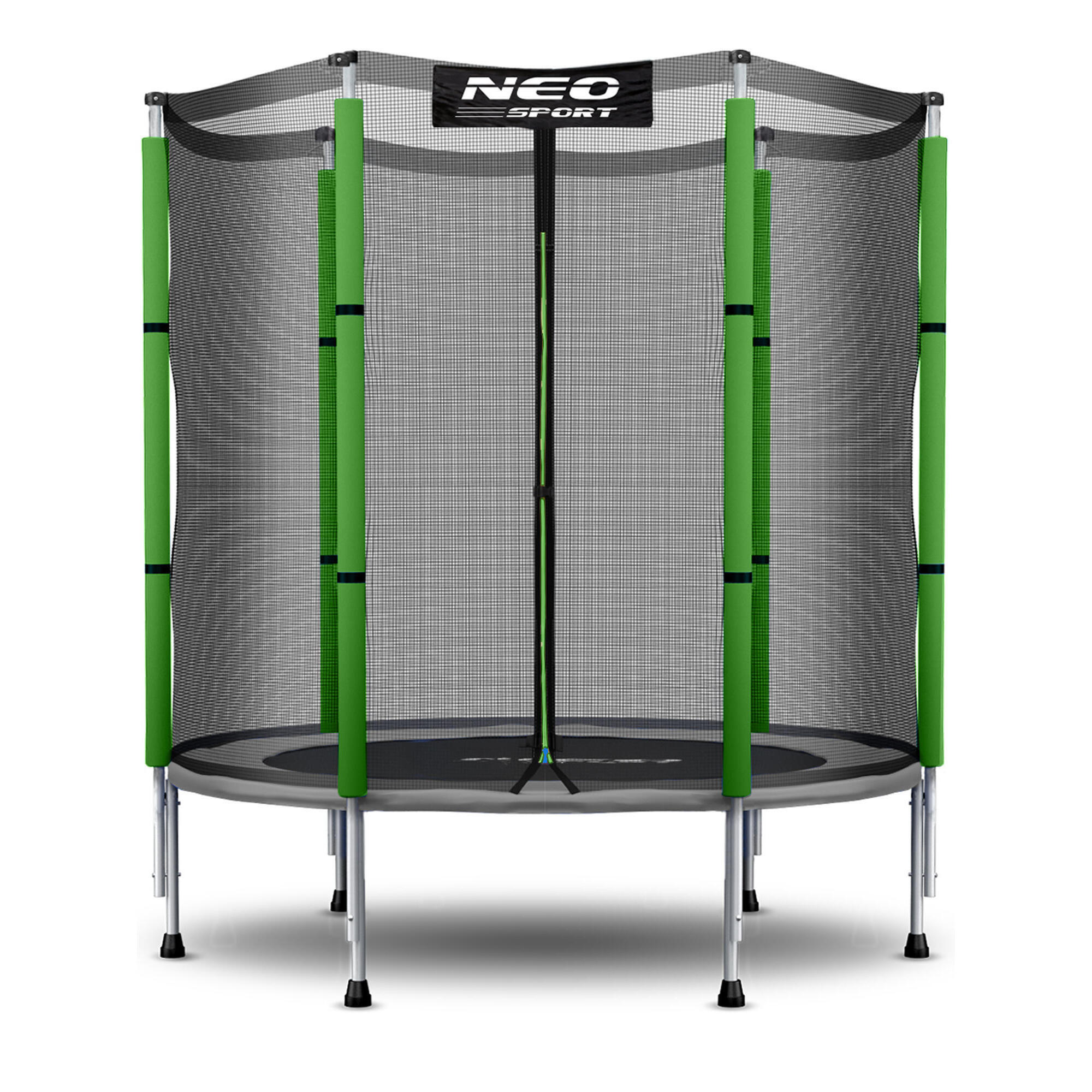 Trampolina ogrodowa z siatką zewnętrzną Neo-Sport 140cm 4ft