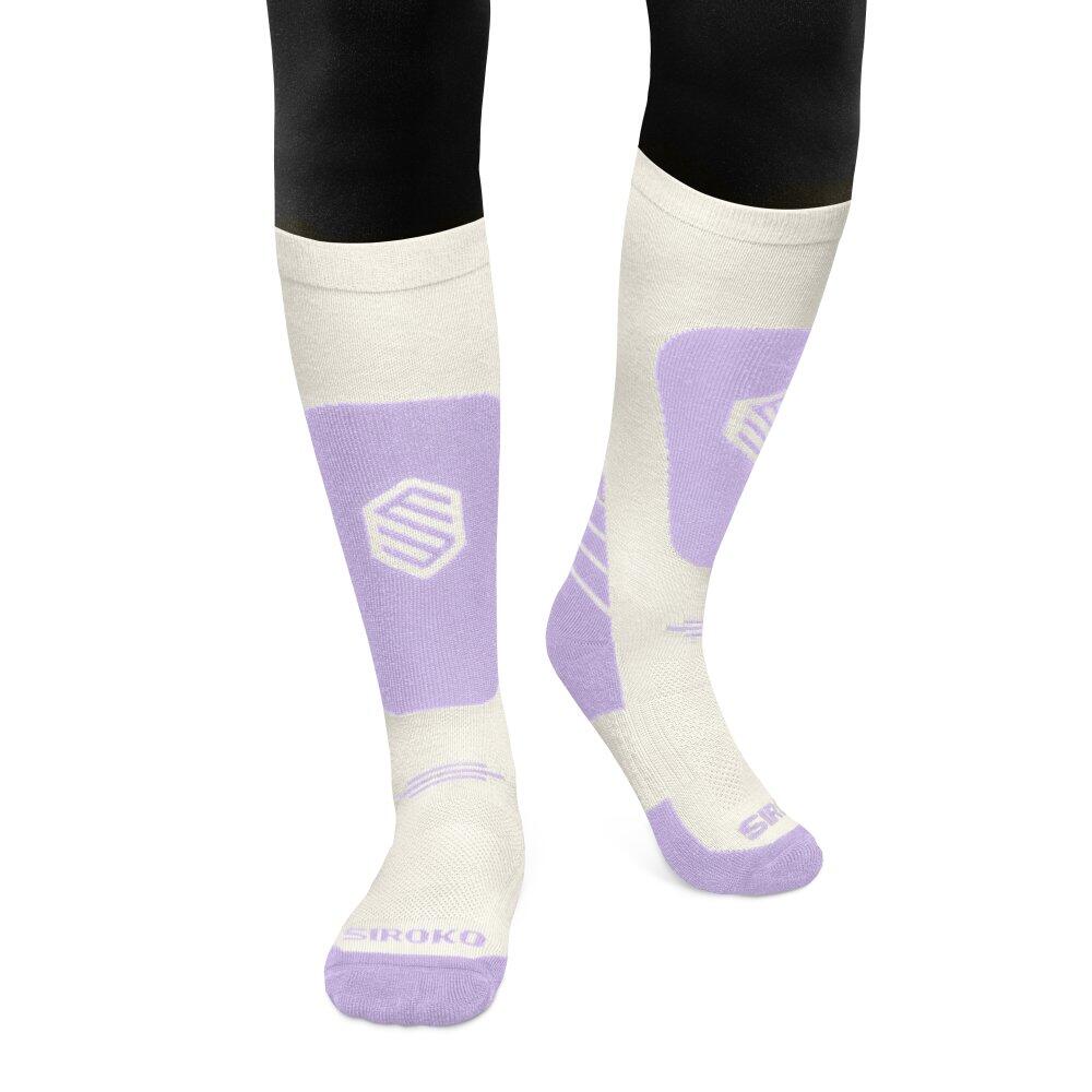 Dziecięce skarpety snowboardowe Sporty zimowe Siroko Sulayr