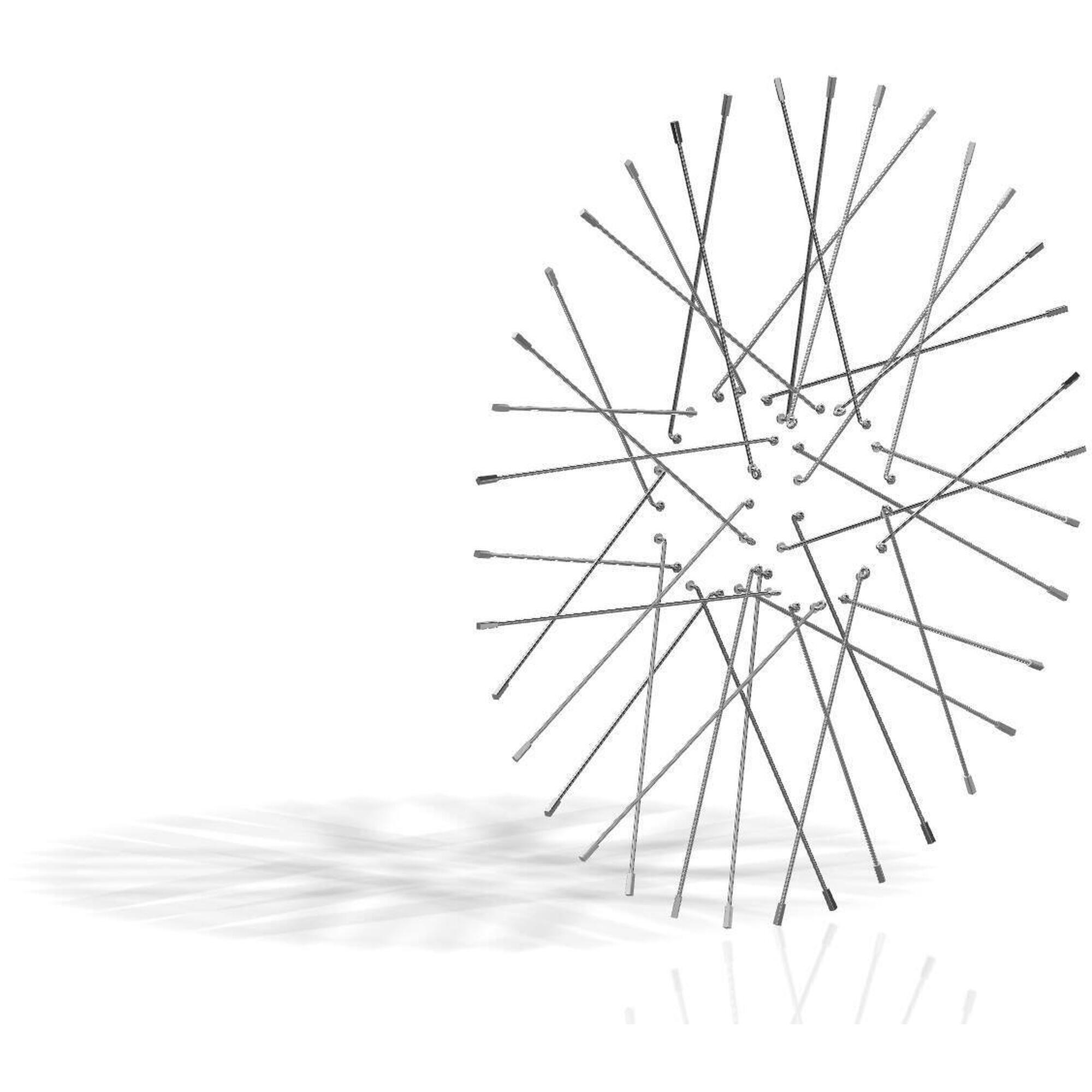 Alpina Rayons ze stali nierdzewnej 2x166mm do rowerów