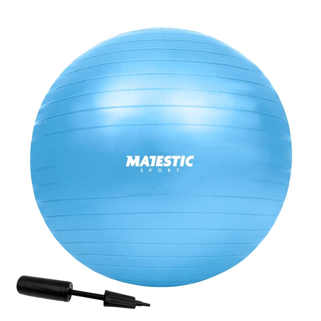 Piłka gimnastyczna Majestic Sport 85 cm z pompką
