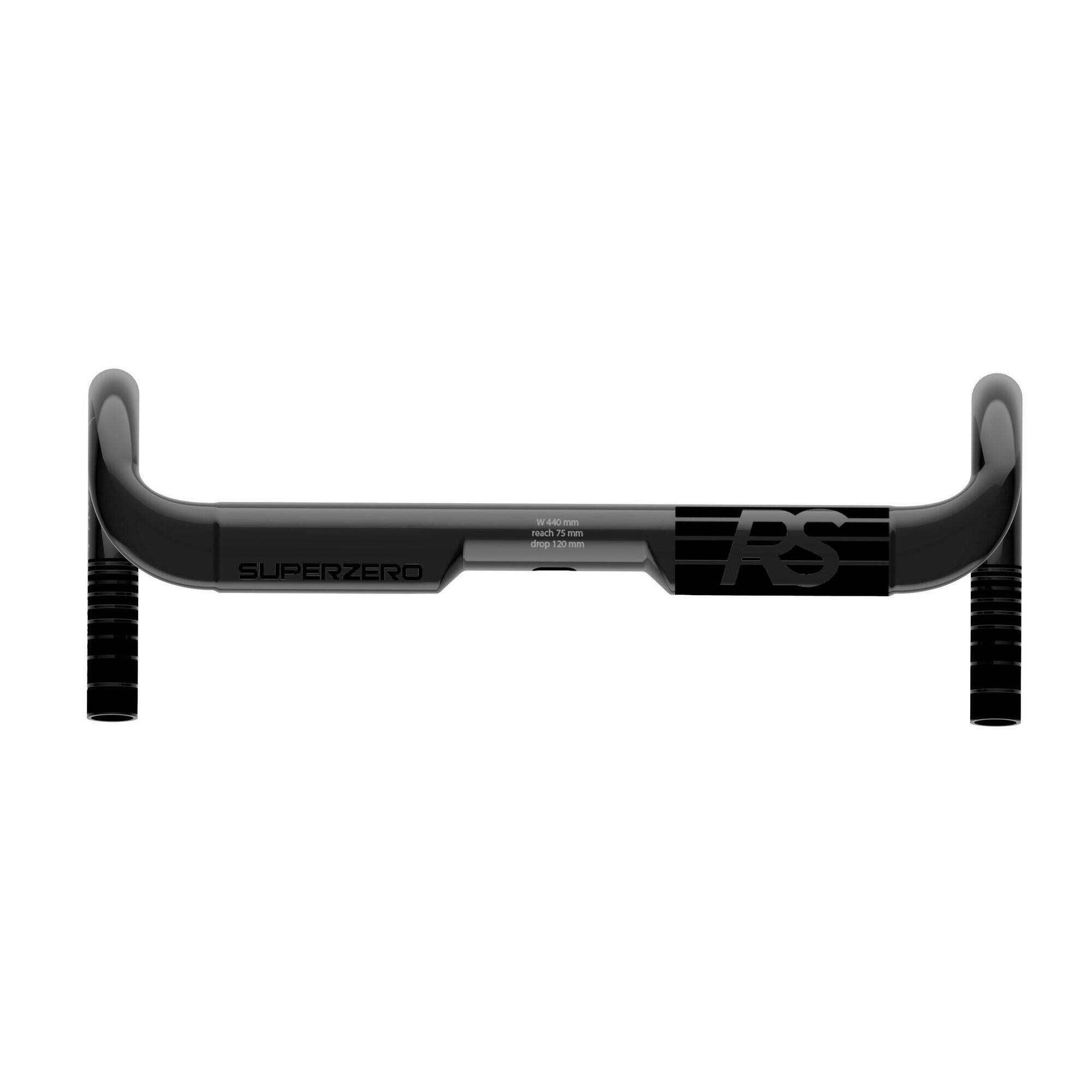 Kierownica Deda Superzero RS z czarnego włókna węglowego