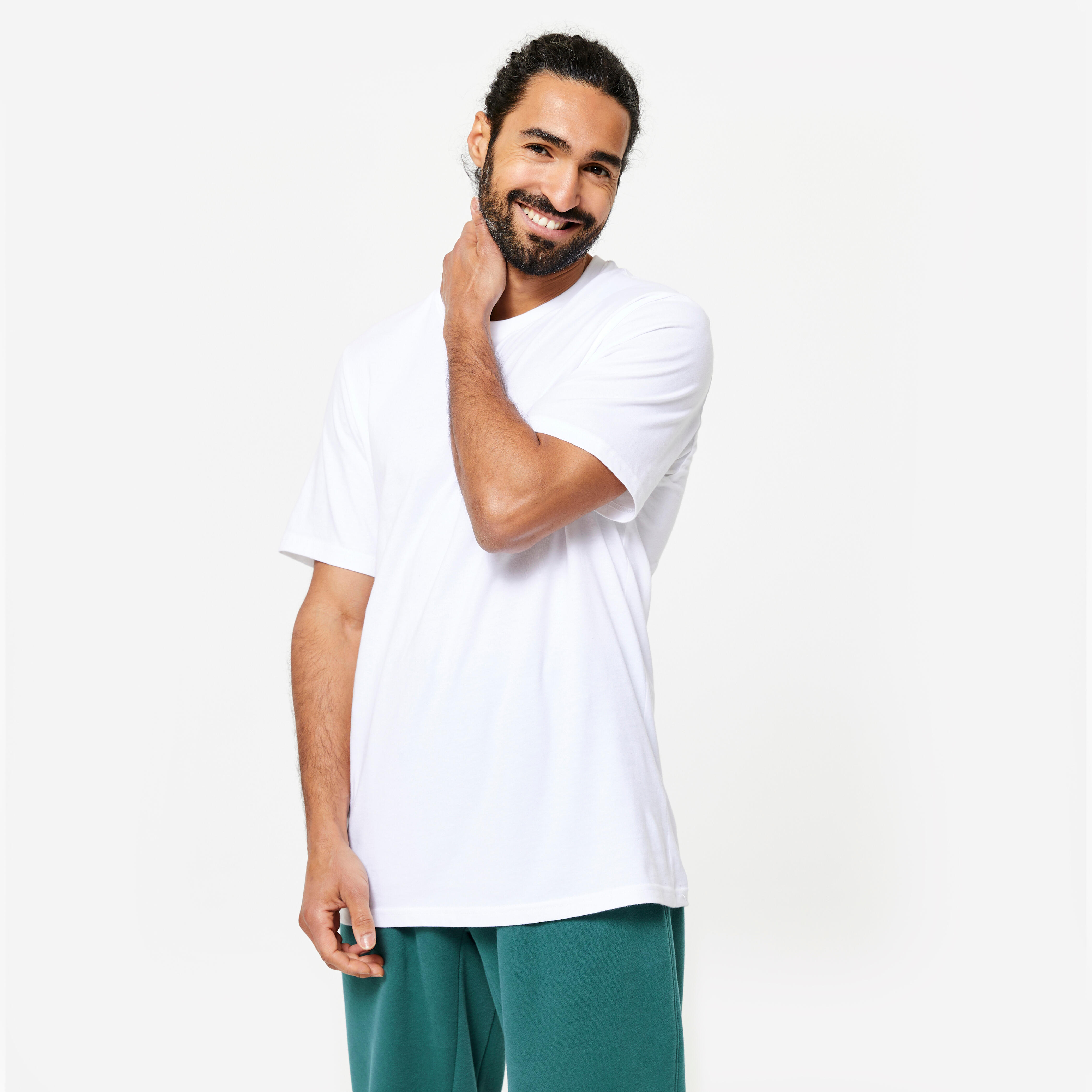 Koszulka z krótkim rękawem męska Domyos Gym & Pilates