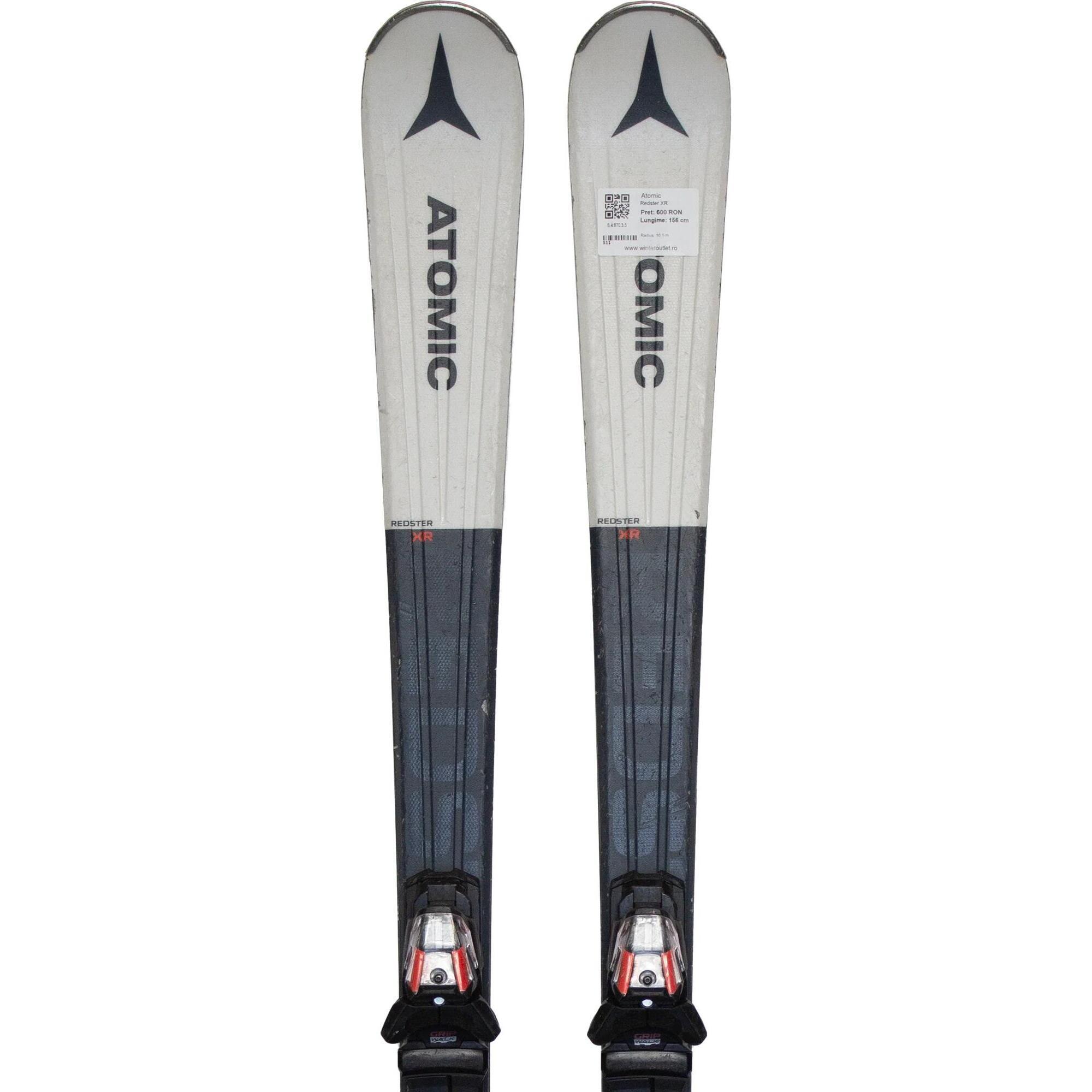 Second Life- Narty ATOMIC Redster XR, 156 cm- Stan zadowalający