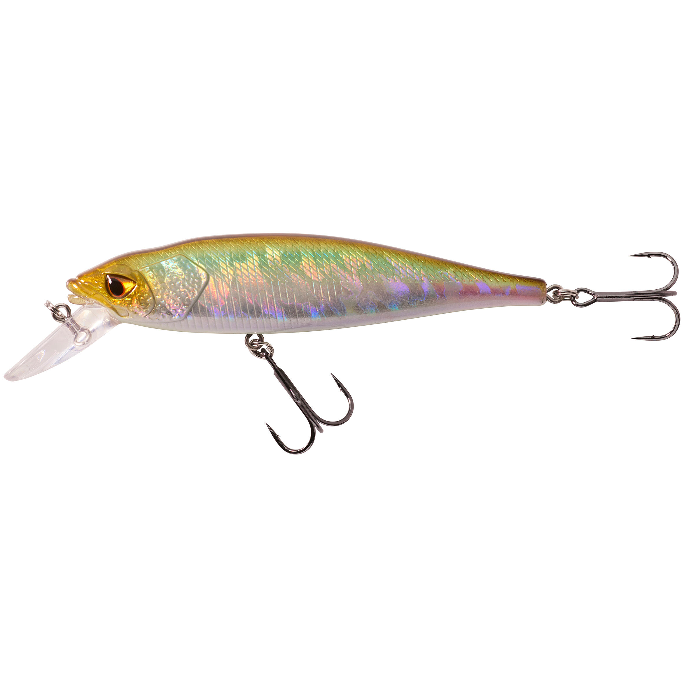 Wobler Jerkbait Minnow Caperlan WXM MNW 100 SP zielony grzbiet