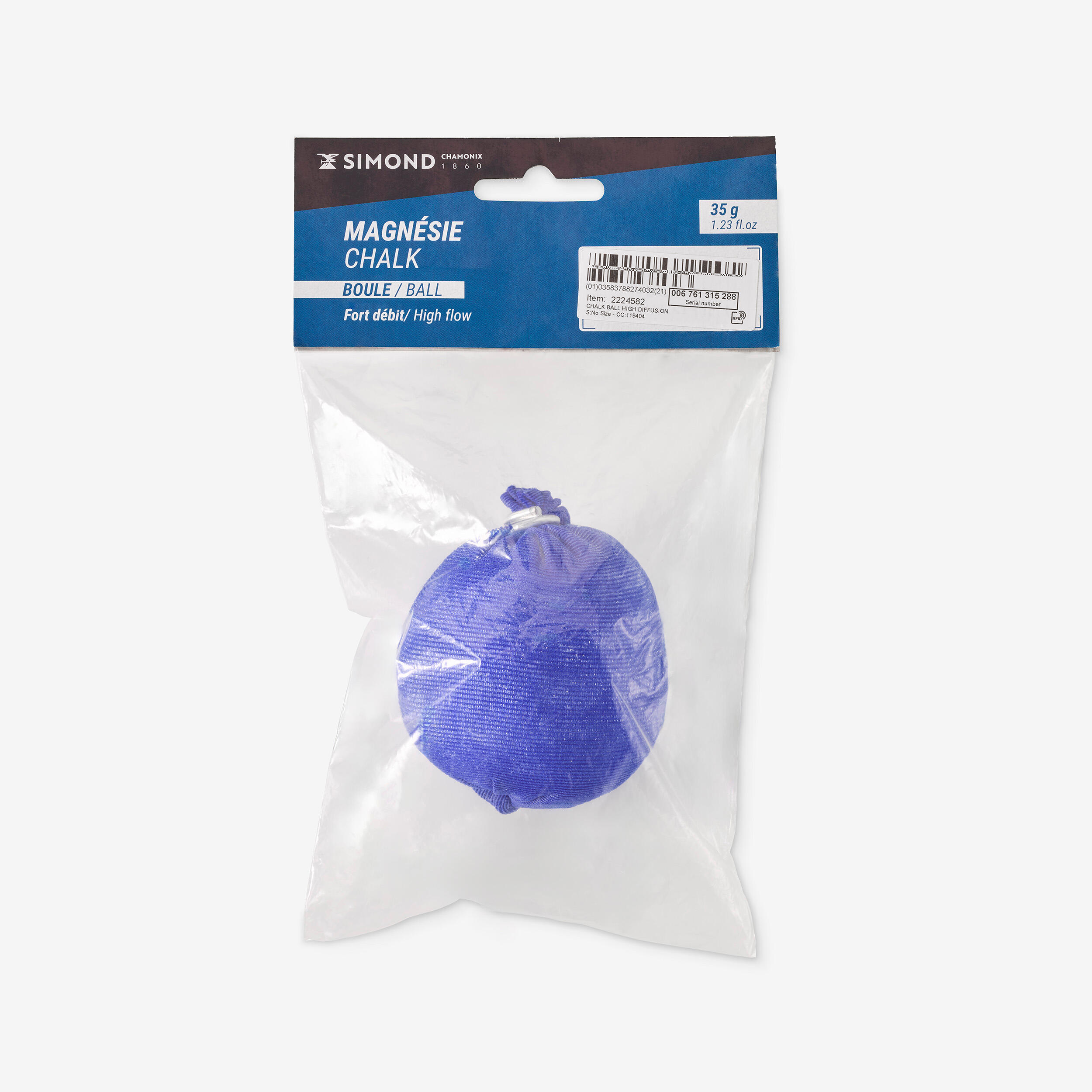 Magnezja w kulce silnie pyląca