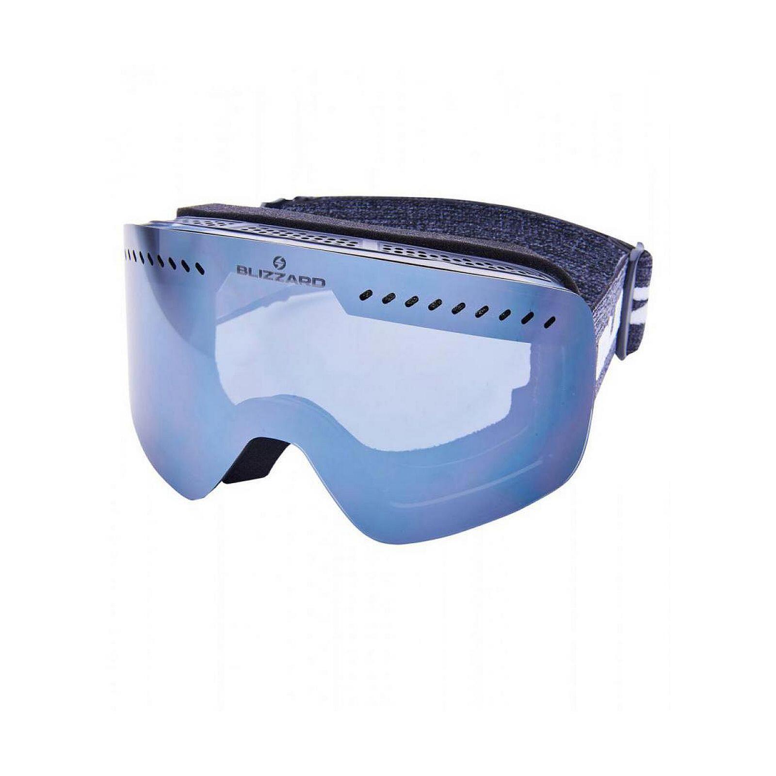 Gogle narciarskie Blizzard 985 DAZO Black Smoke Silver Mirror