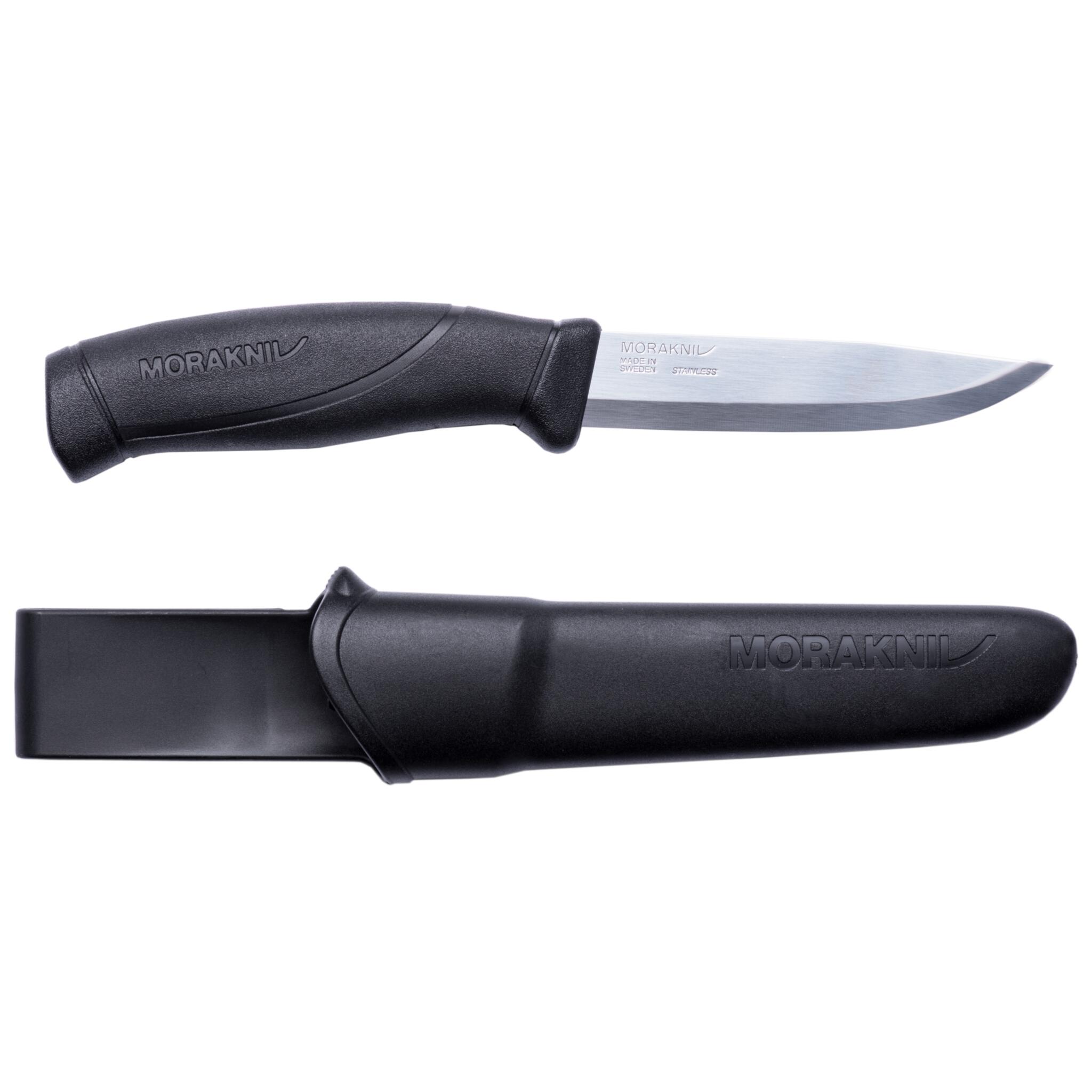 outdoorowy MoraKniv Nierdzewny nóż outdoorowy Companion MG - czarny