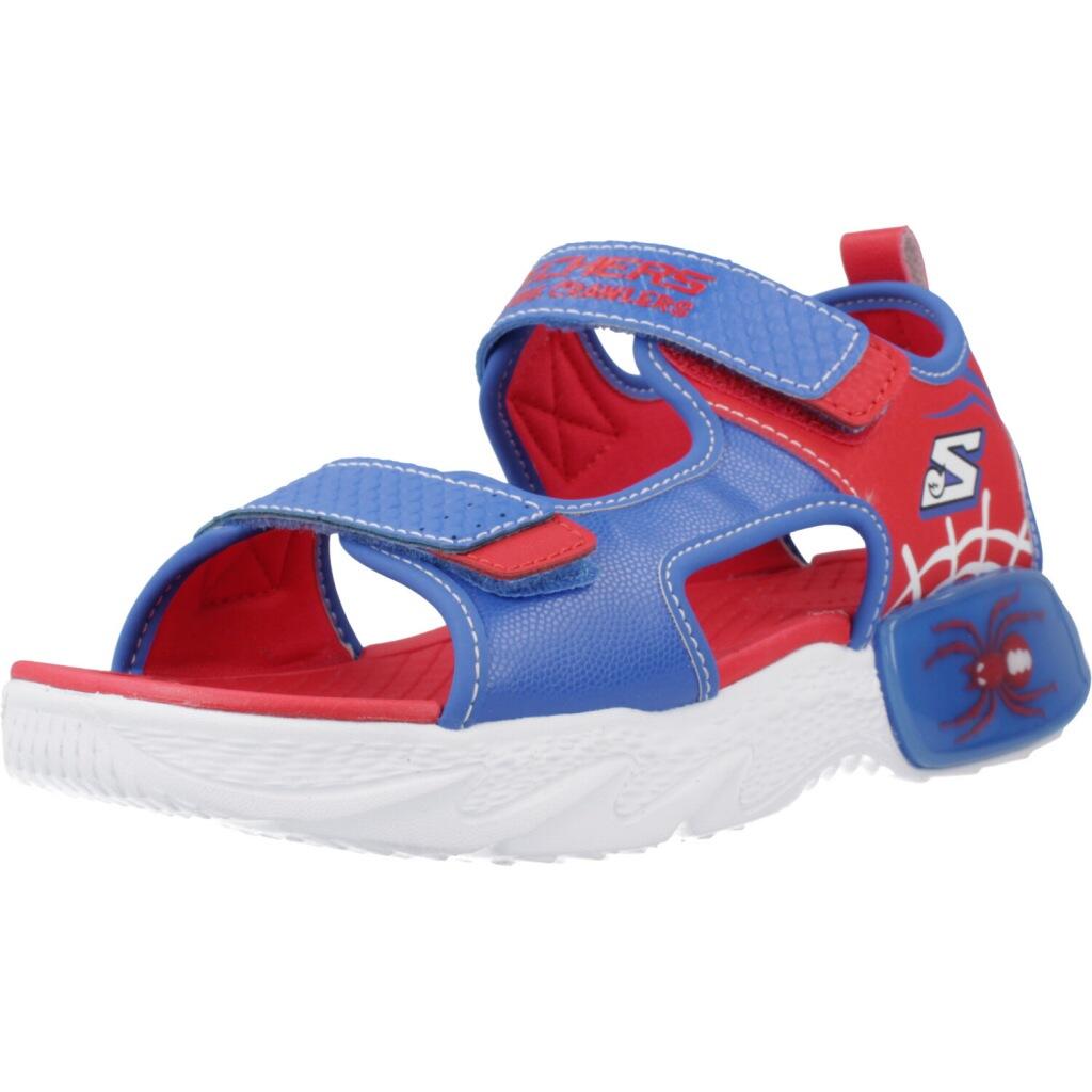 Sandały SKECHERS SPLASH-BUGT Niebieski
