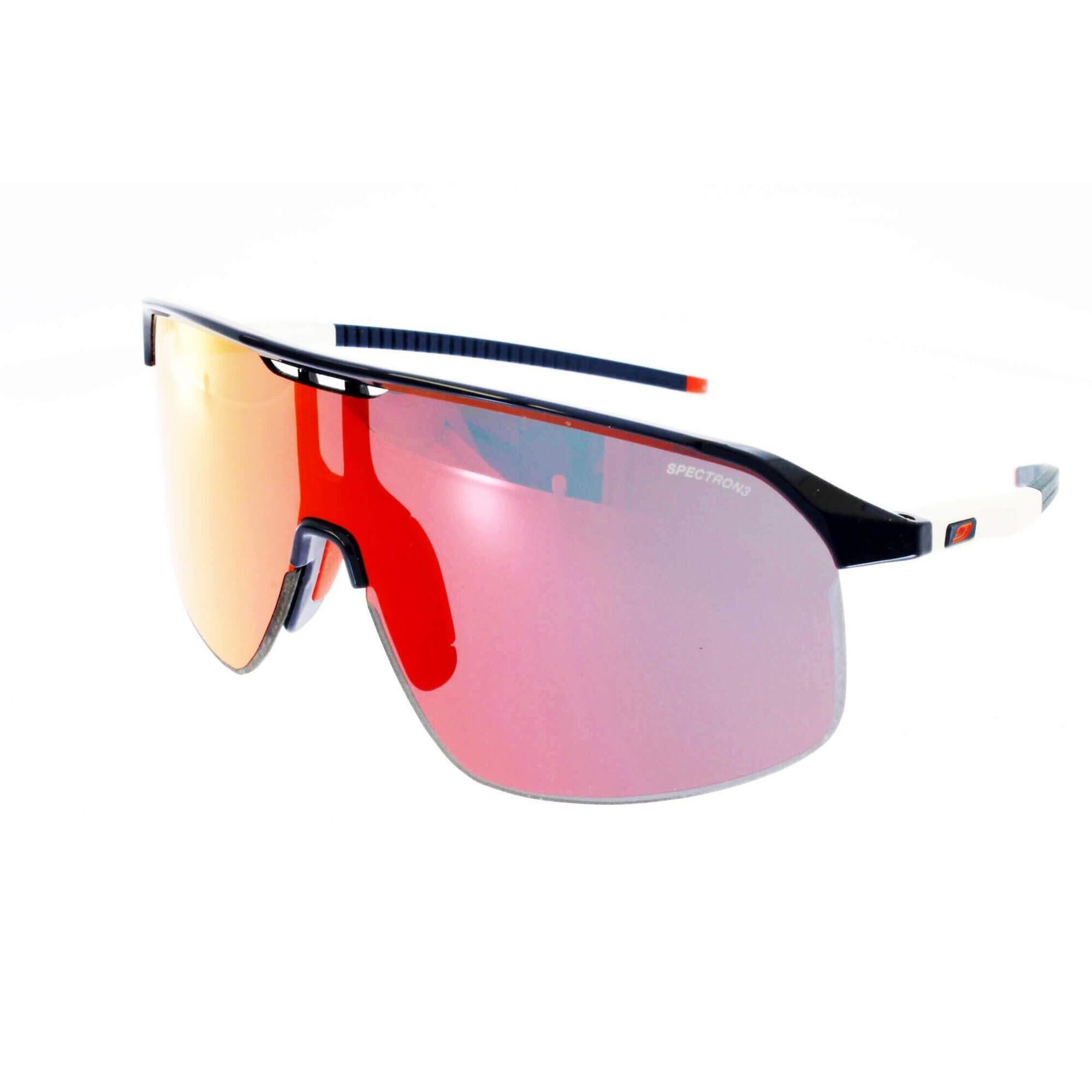 Okulary rowerowe Julbo Density - niebieski / biały / czerwony| Spectron 3