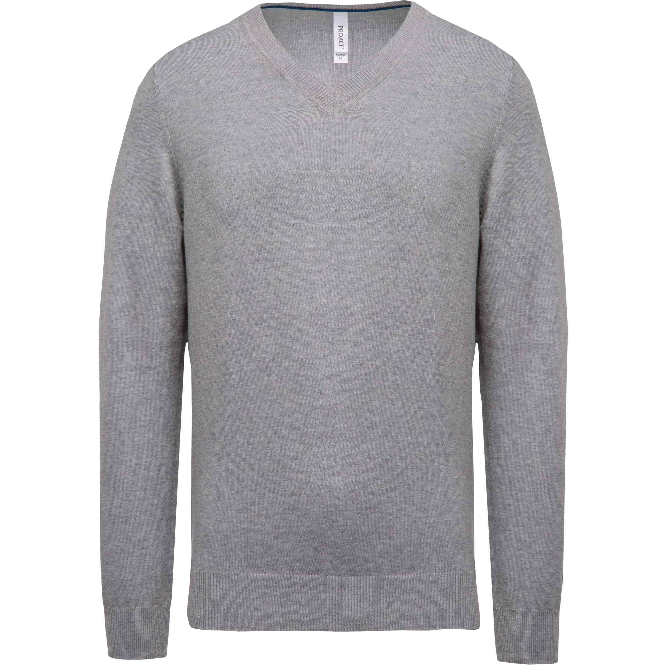 Sweter z dekoltem w serek Kariban Premium