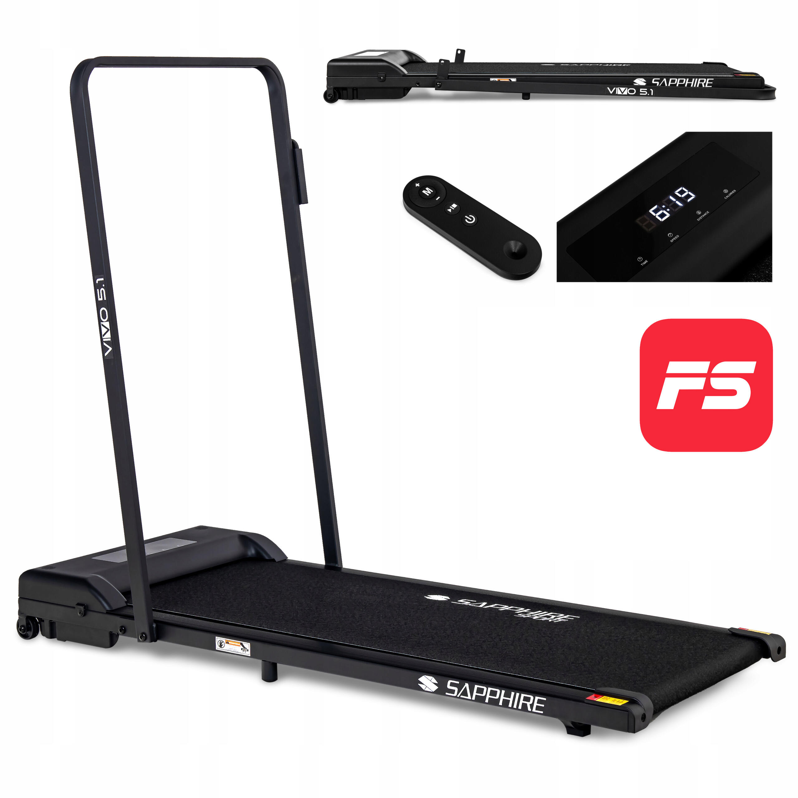 Bieżnia elektryczna do chodzenia Sapphire SG-5.1 Vivo