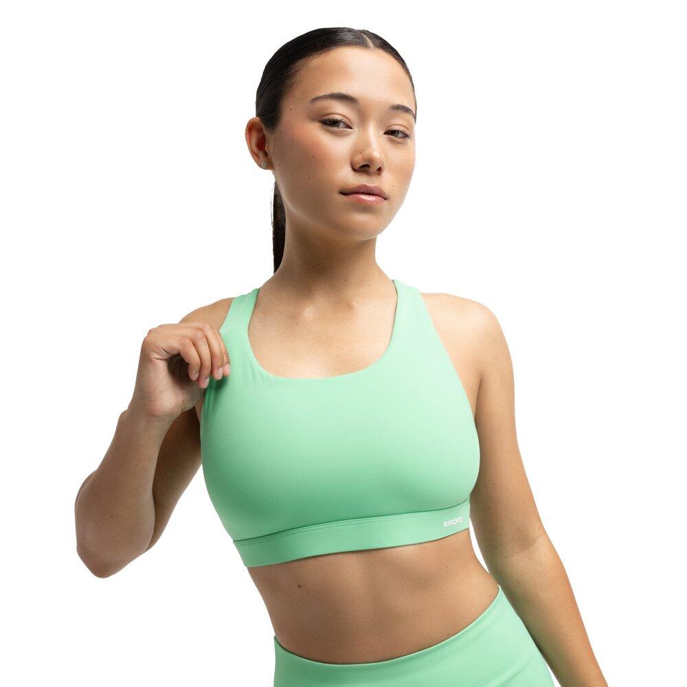 Damski stanik sportowy do gry w padla sport.padel Siroko Krona Green