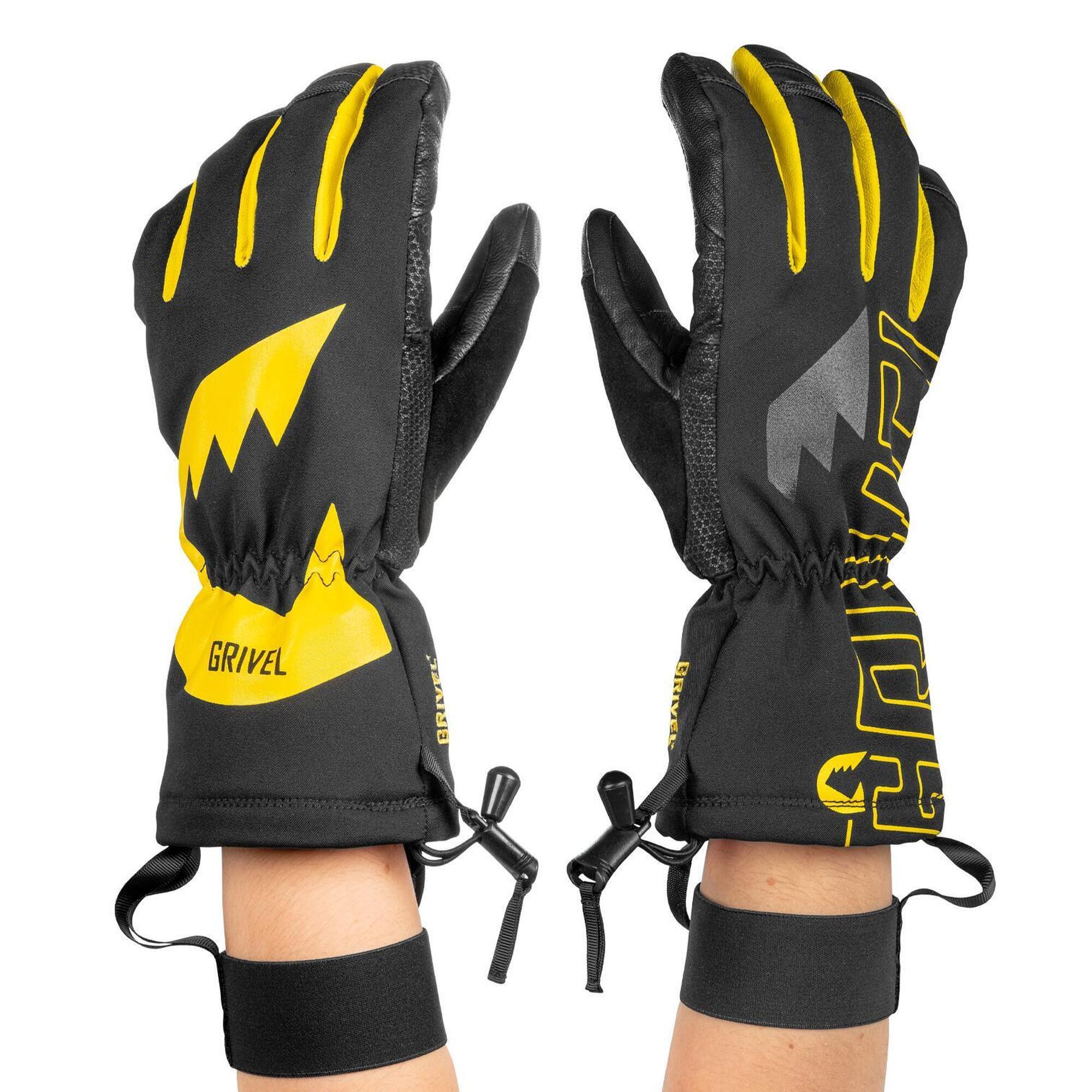 Rękawice męskie GRIVEL Guida L czarne lekkie przyczepność odporne ergonomiczne