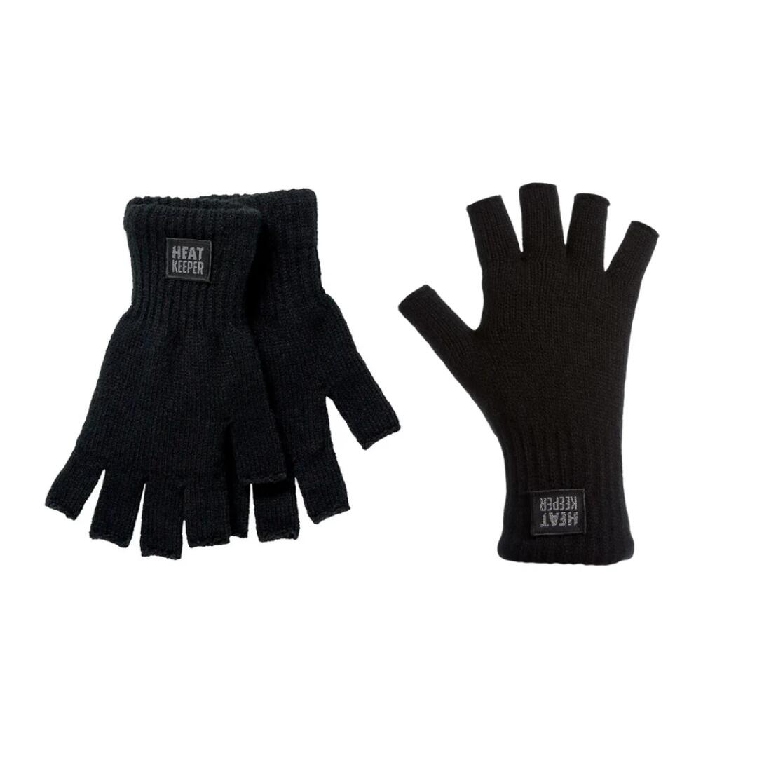 Męskie rękawiczki termiczne bez palców 2 pary