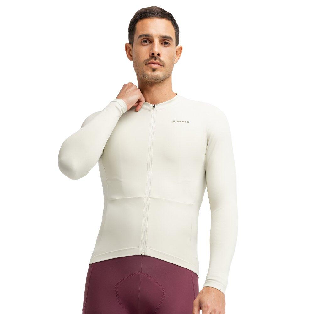 Męska koszulka rowerowa gravel z długim rękawem Kolarstwo Siroko GM6 Rideout