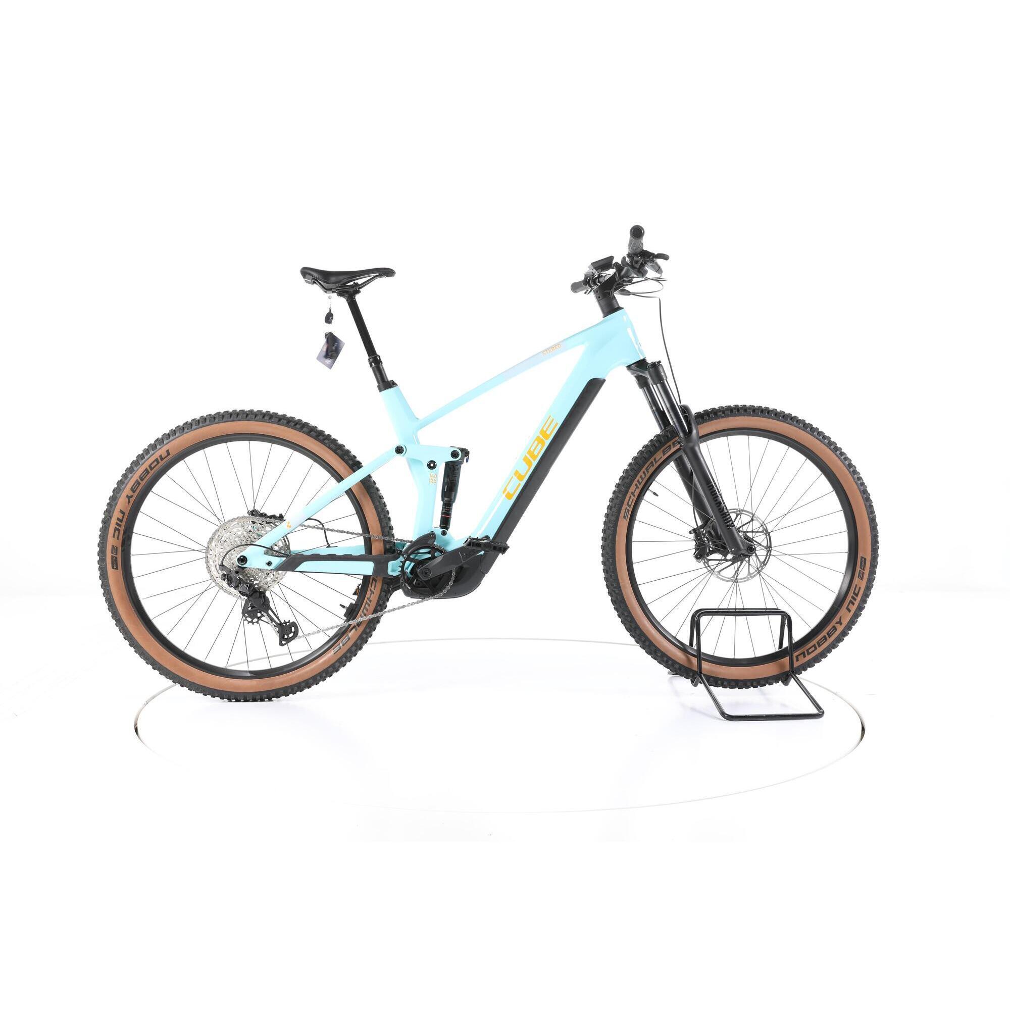 Second Life - Cube Stereo Hybrid 140 HPC Race Fully E-Bike - Bardzo dobry stan