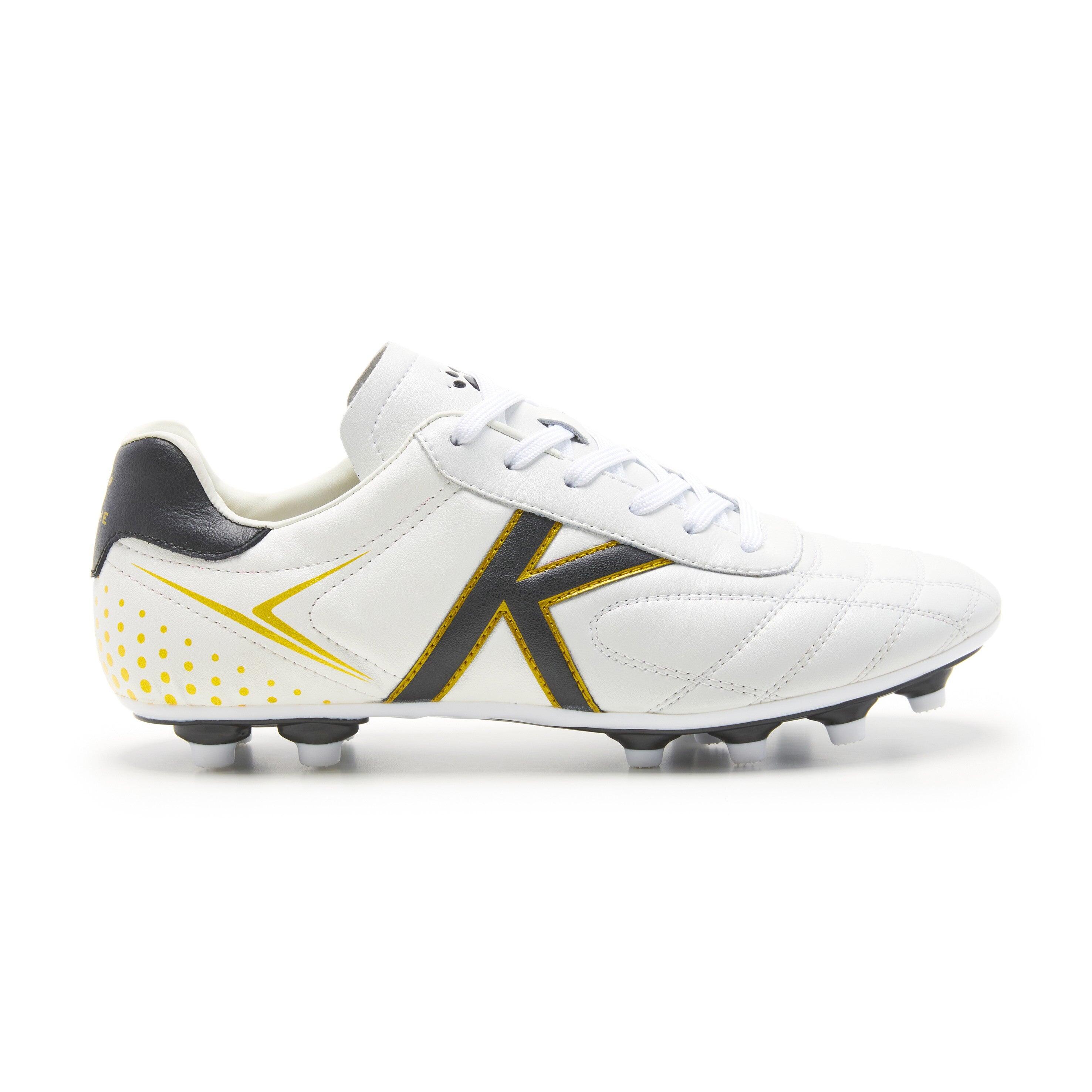 Kelme Botas De Fútbol Spear Mg Blanco Unisex