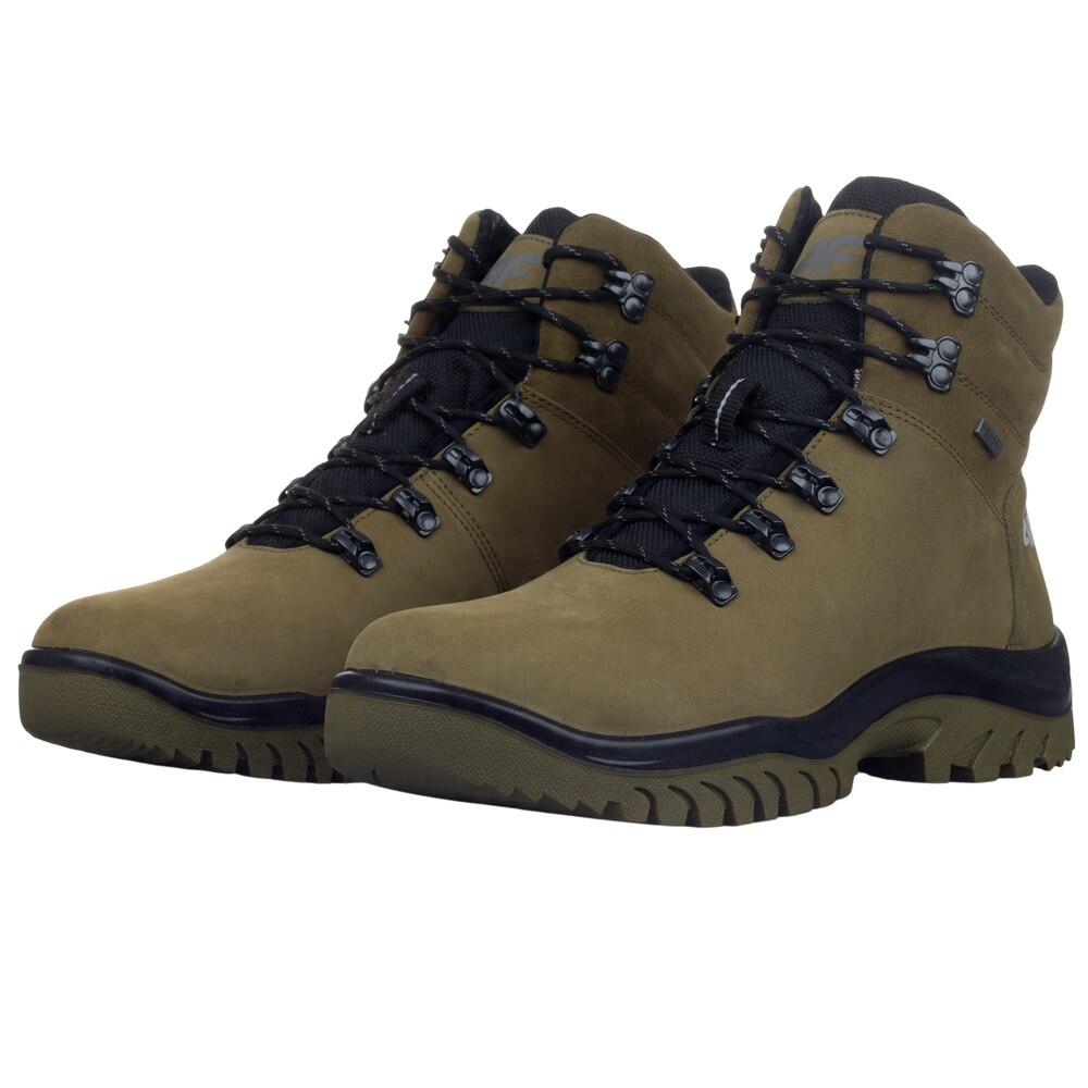 Męskie Skórzane Buty Turystyczne H255