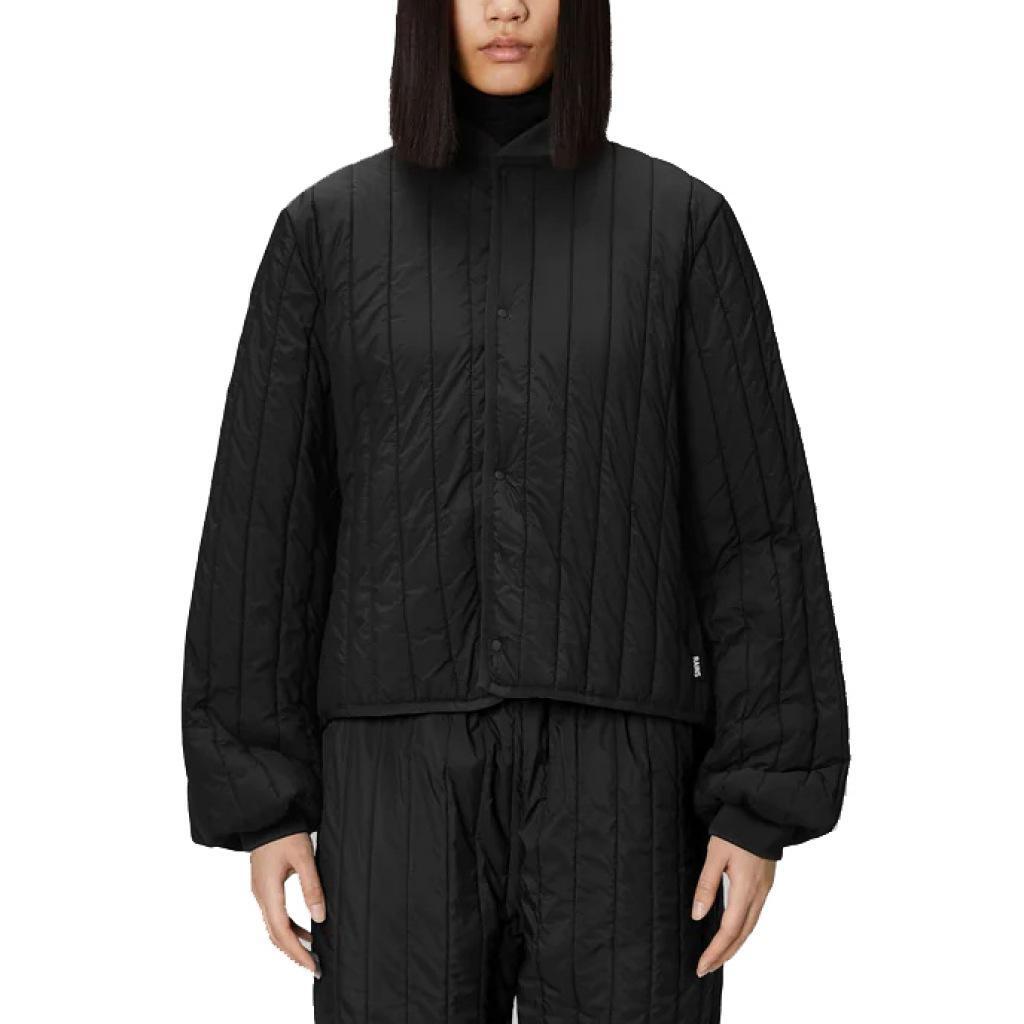 Kurtka RAINS BANJA LINER BOMBER W JACKET Czarny