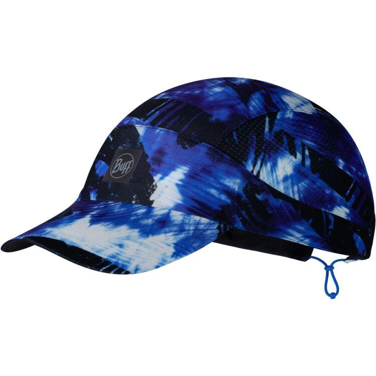 Czapka z daszkiem do biegania unisex Buff Pack Speed Cap Blue ochrona UV