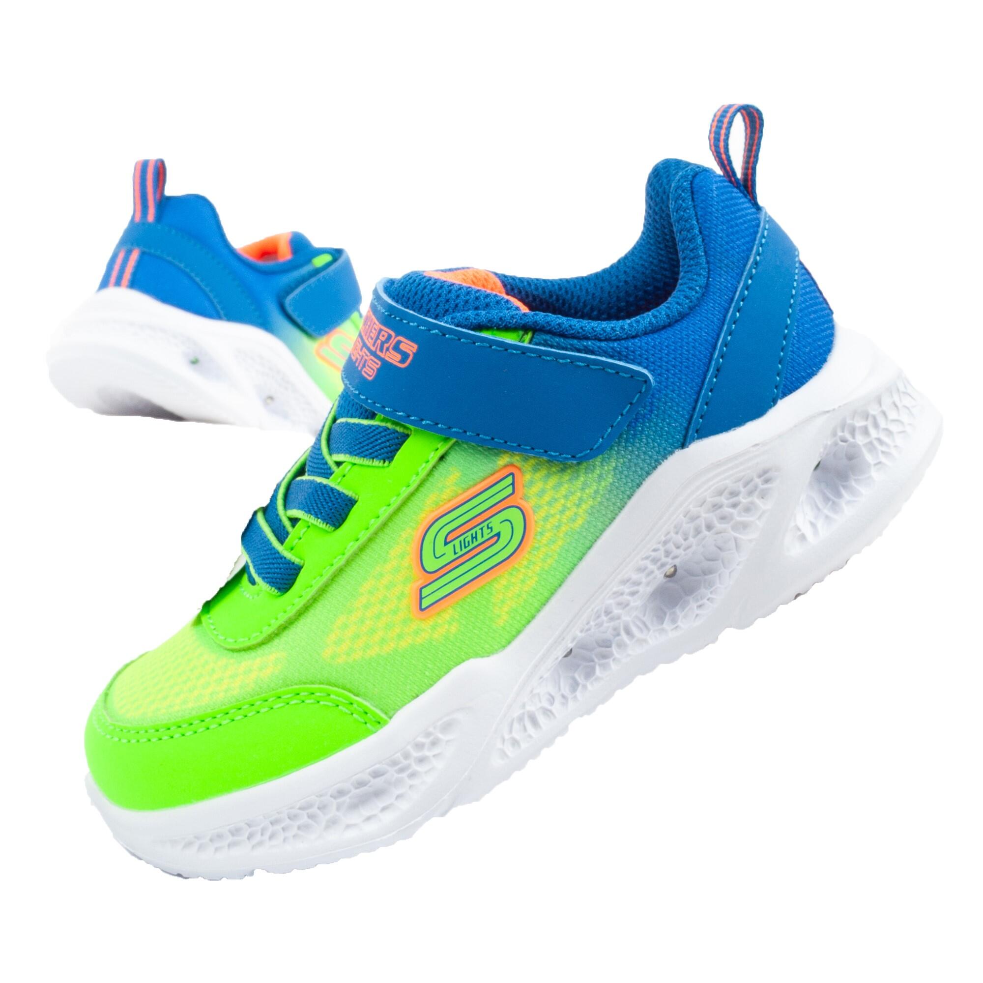 Buty sportowe dziecięce chłopięce Skechers S Lights LED