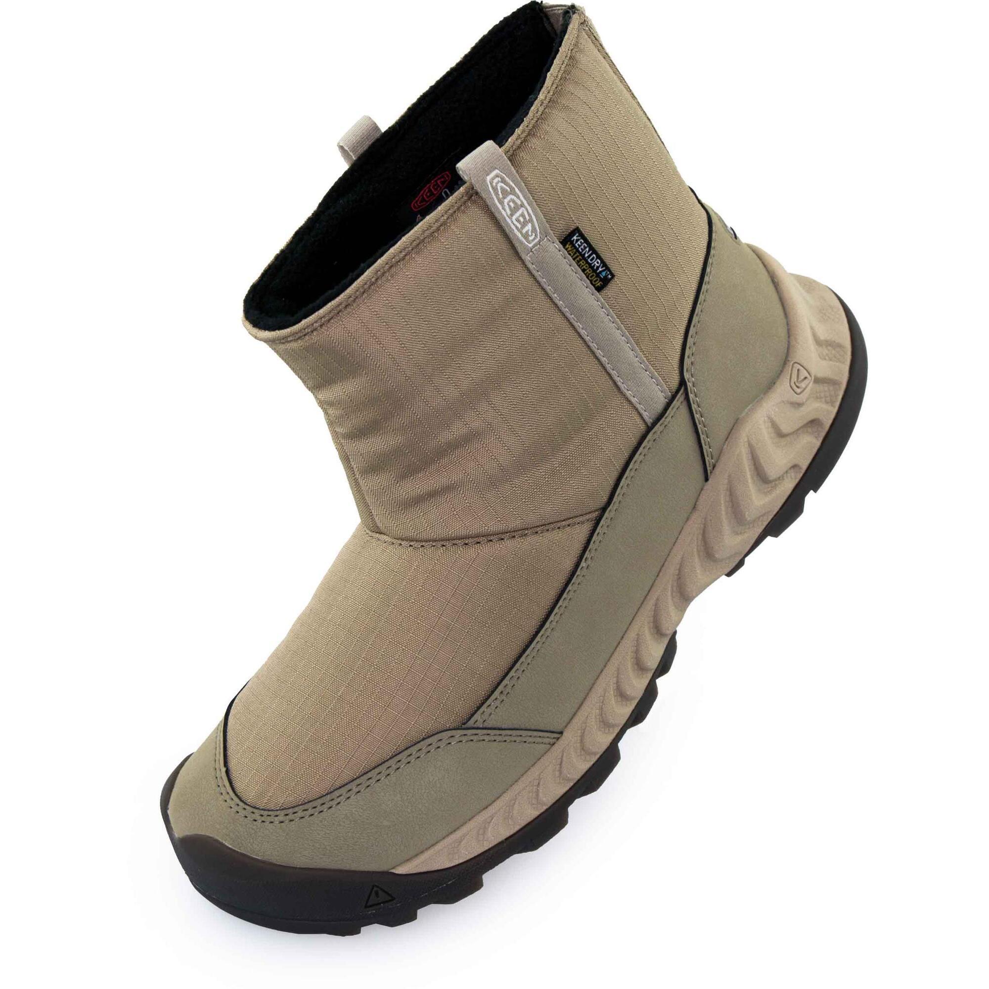 Keen damskie botki zimowe Hood NXIS Pull-On WP Timberwolf/Plaza