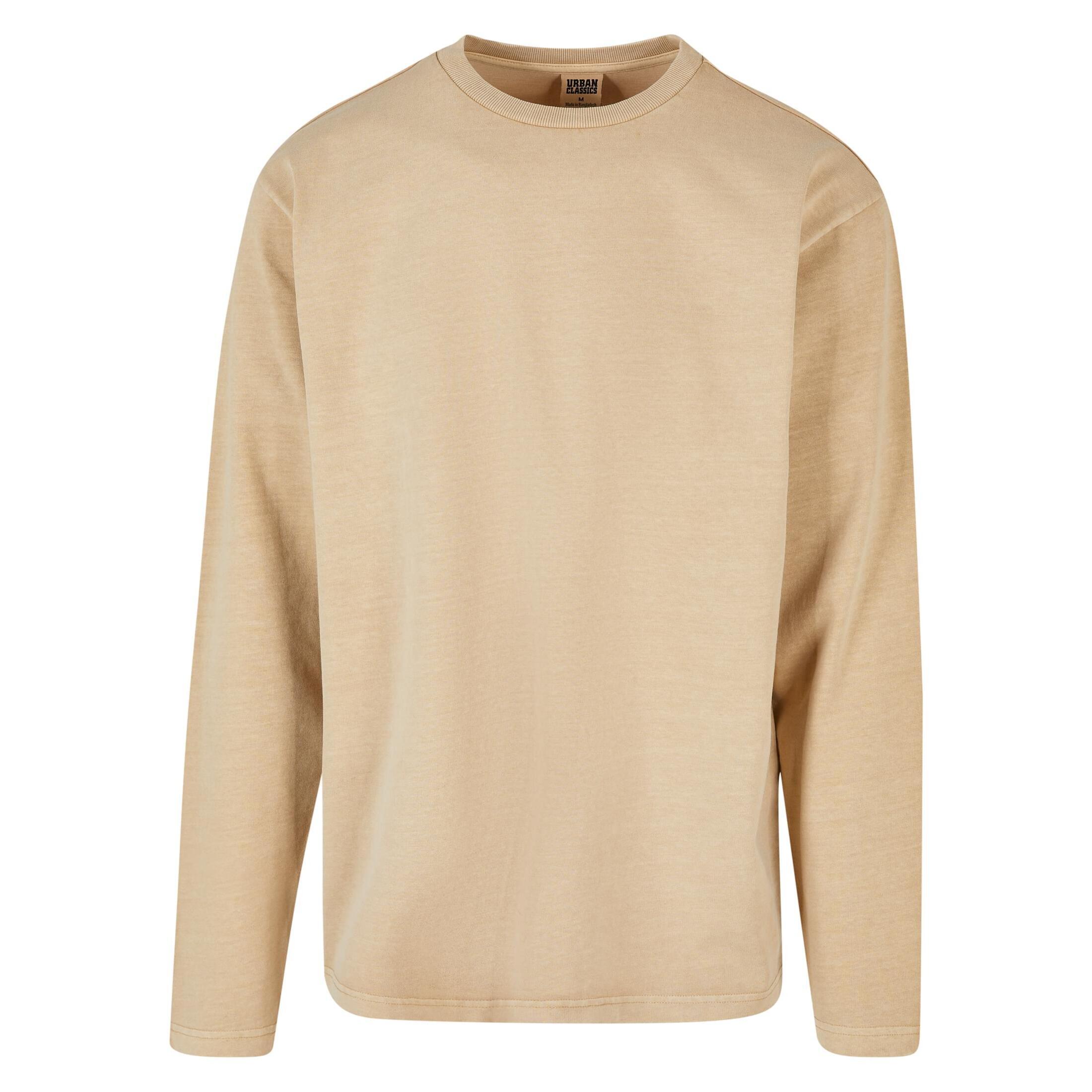 Oversizowa koszulka z długim rękawem Urban Classics Heavy Garment Dye