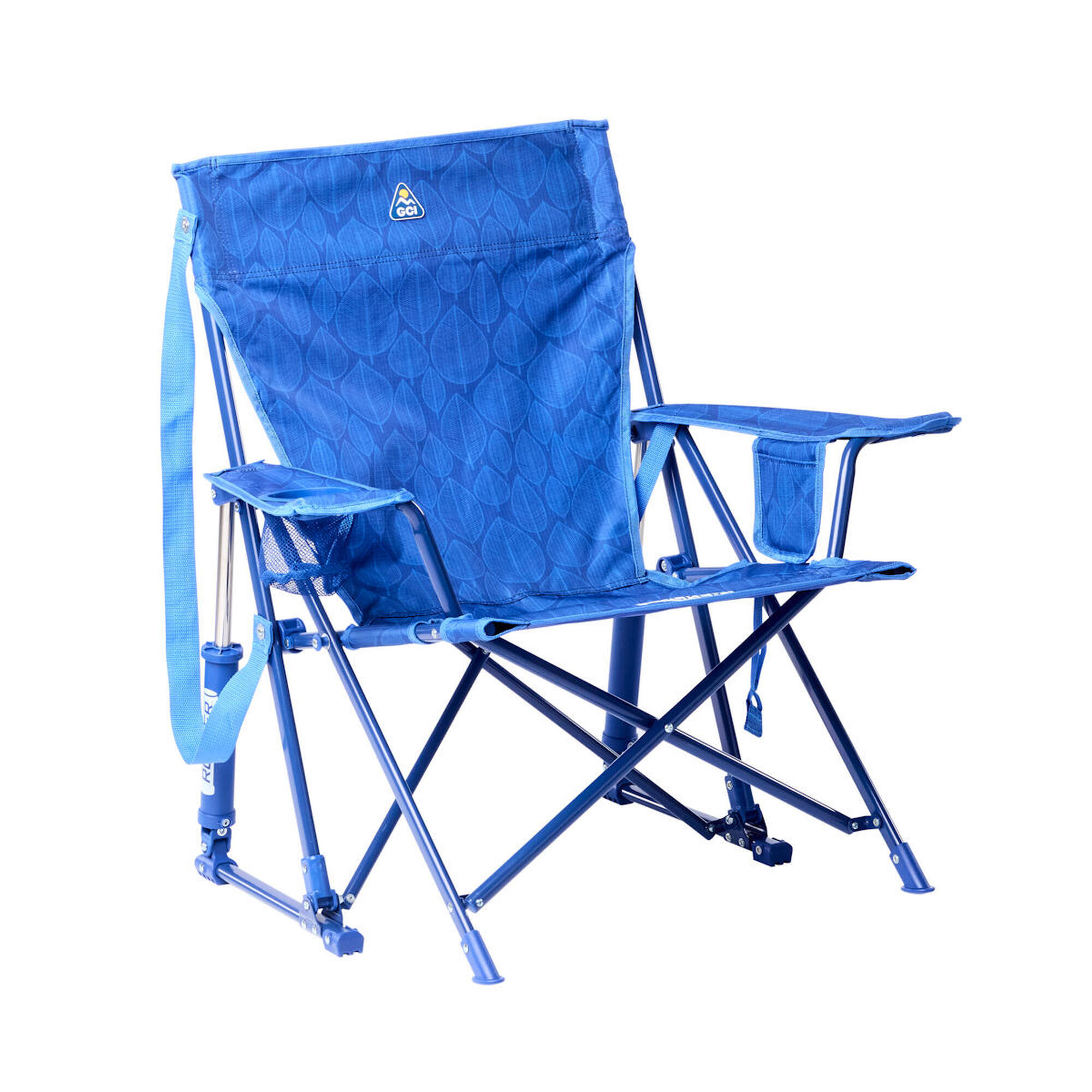 Krzesełko GCI Outdoor Kickback Rocker™ - leaf/soft navy