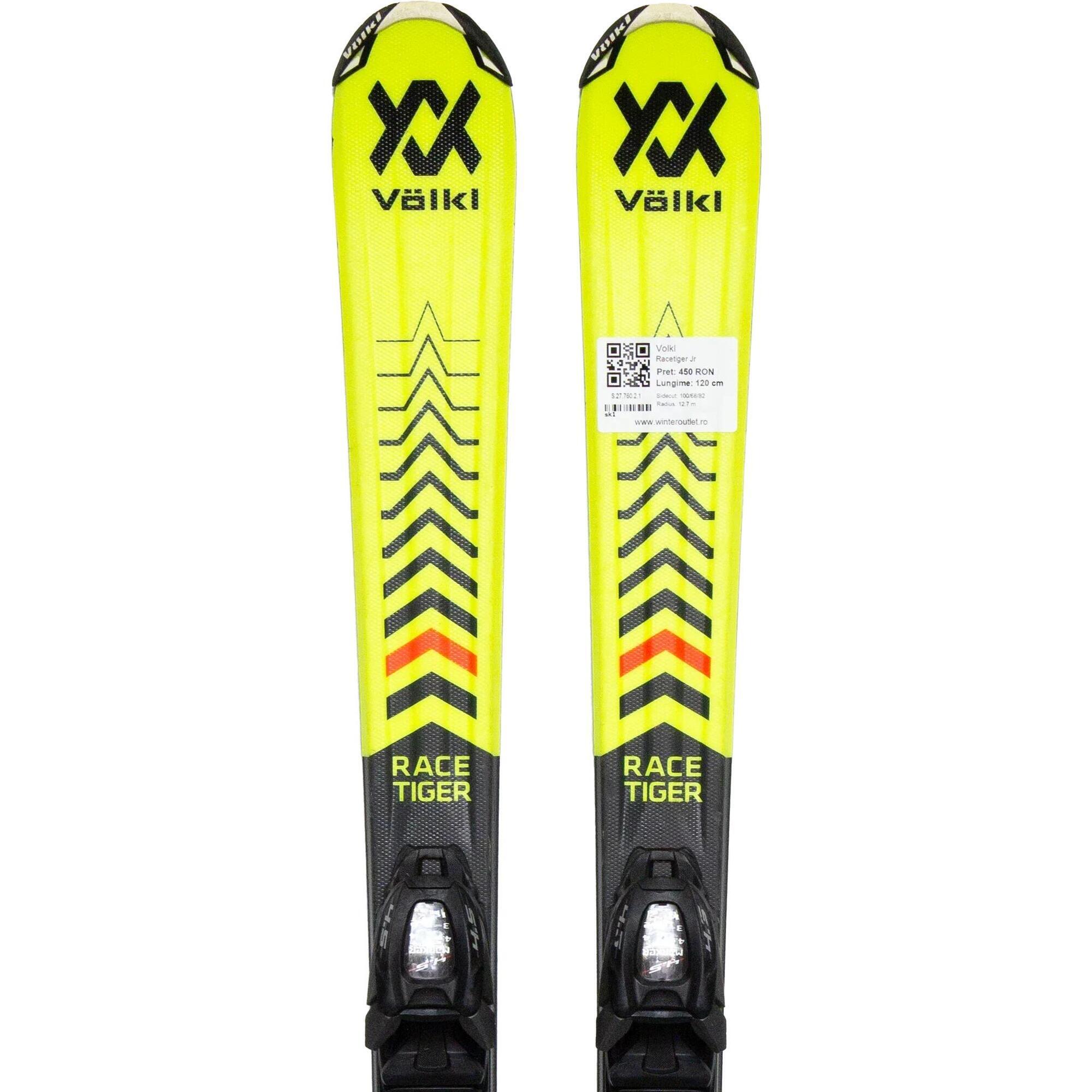 Second Life- Narty VOLKL Racetiger Jr, 110 cm - Stan bardzo dobry