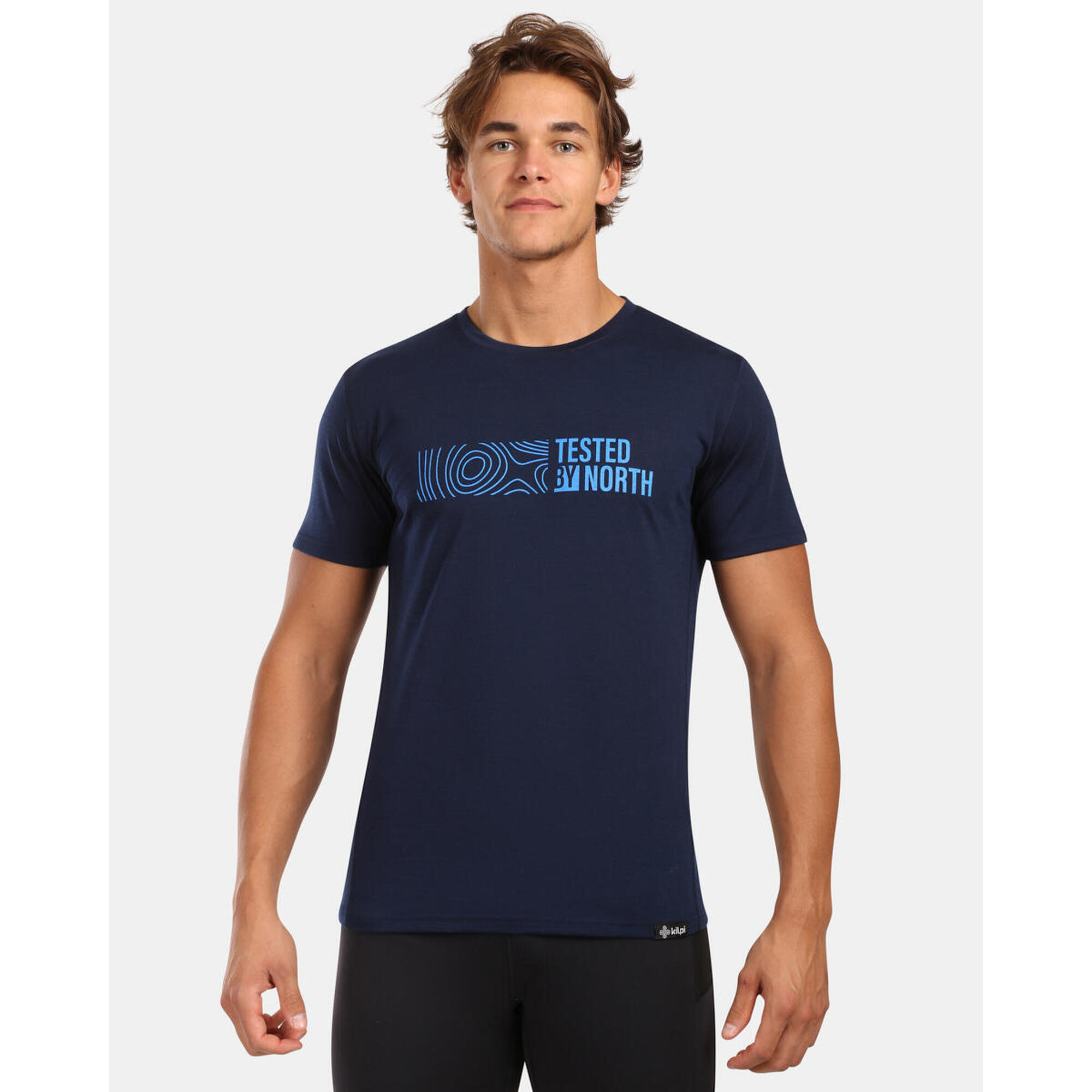 Męska koszulka z wełny MERINOS Kilpi SLOPER-M