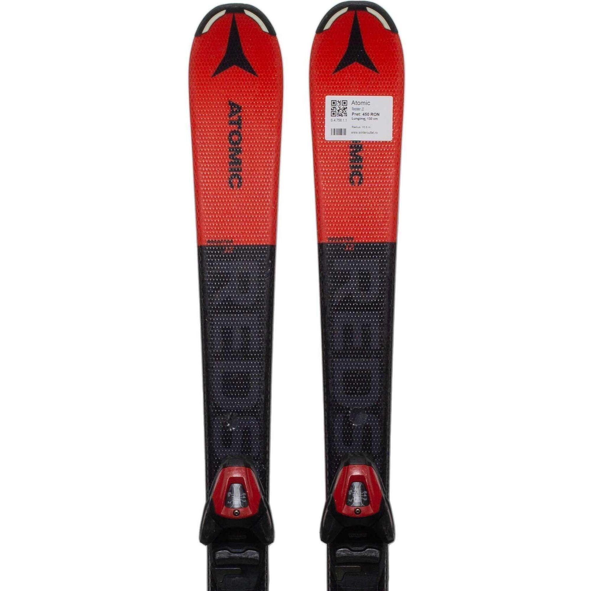 Second Life- Narty ATOMIC Redster J2, 120 cm - Stan bardzo dobry