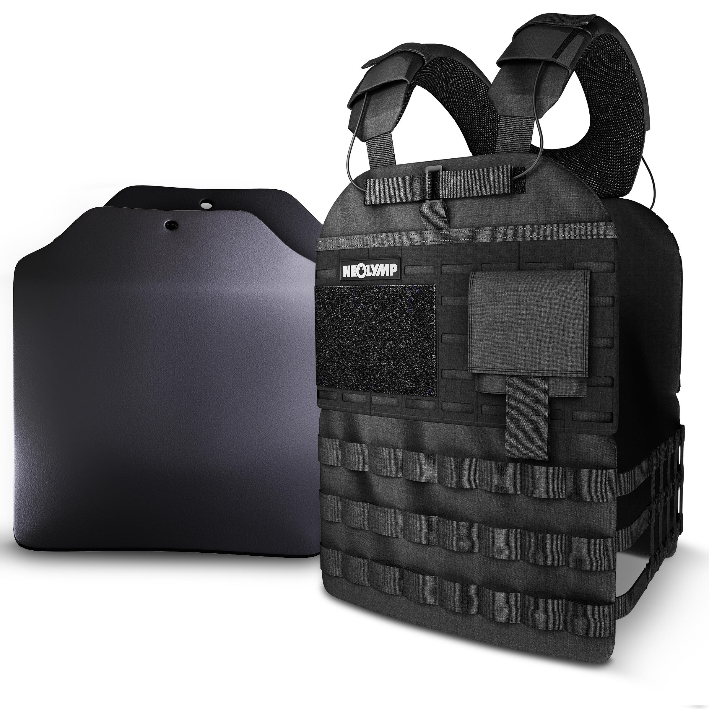 Kamizelka ciężarowa NEOLYMP 2,6 kg – regulowana, antypoślizgowa