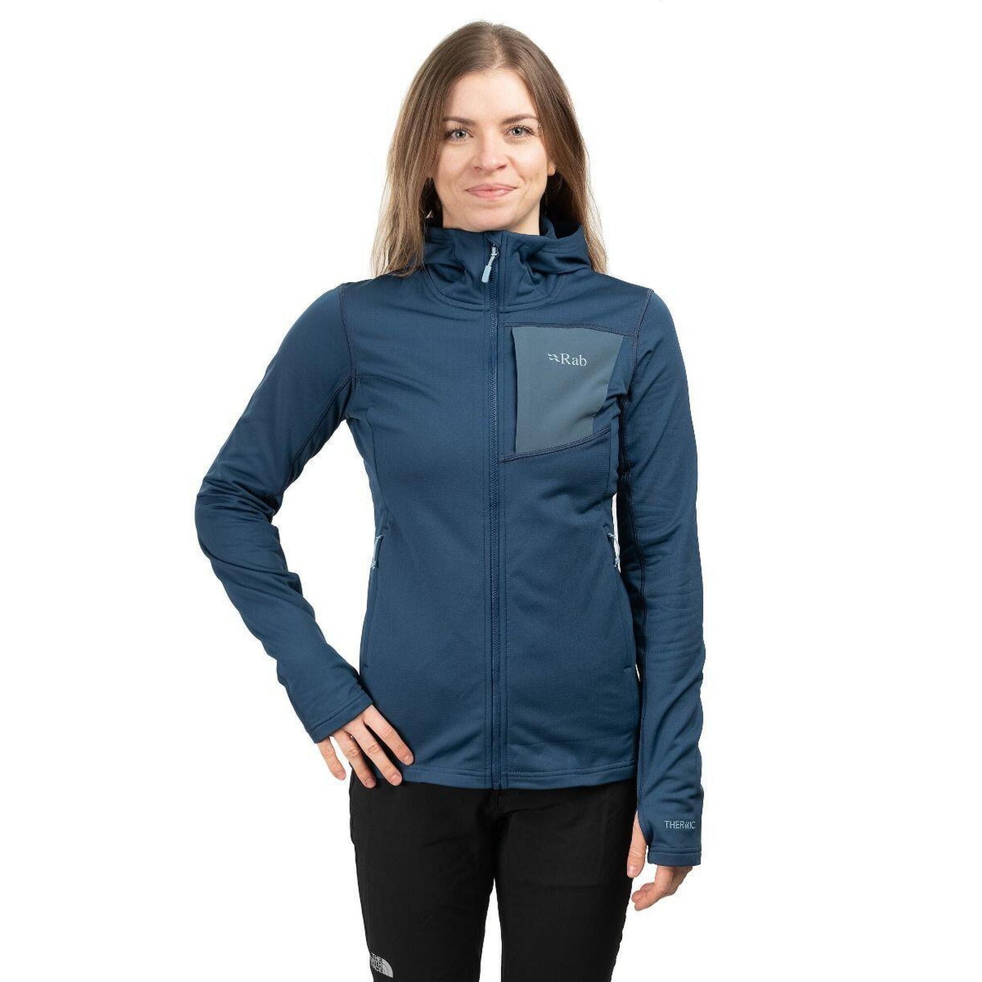 Bluza z kapturem damska Rab Superflux Hoody