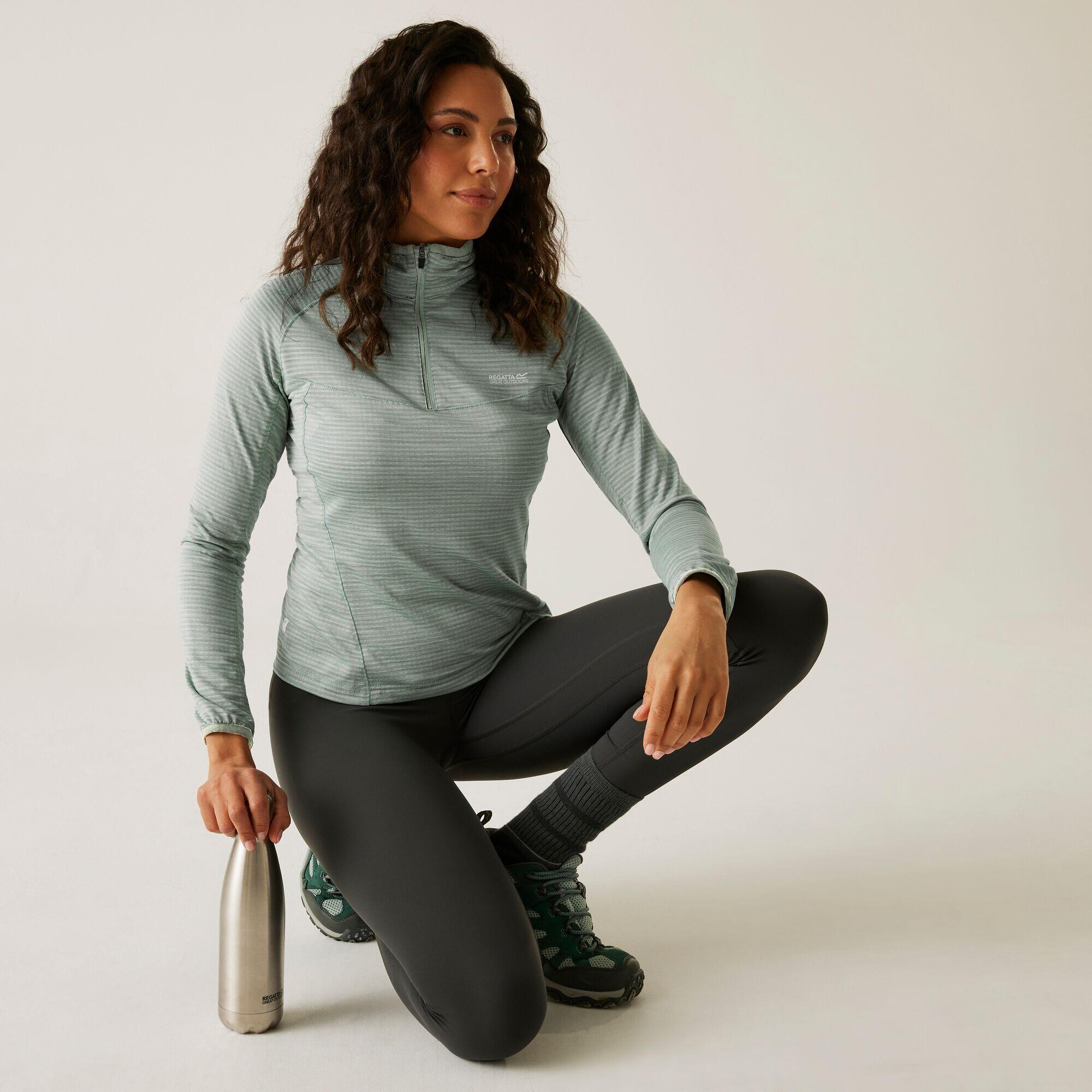 Yonder II Damski polar turystyczny z zamkiem błyskawicznym do połowy